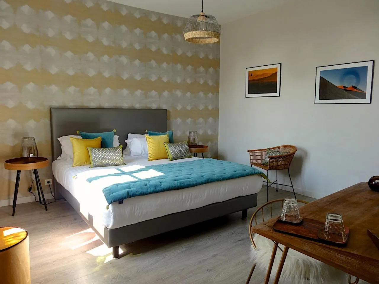 Bedroom, Bed in La Cour Des Sens