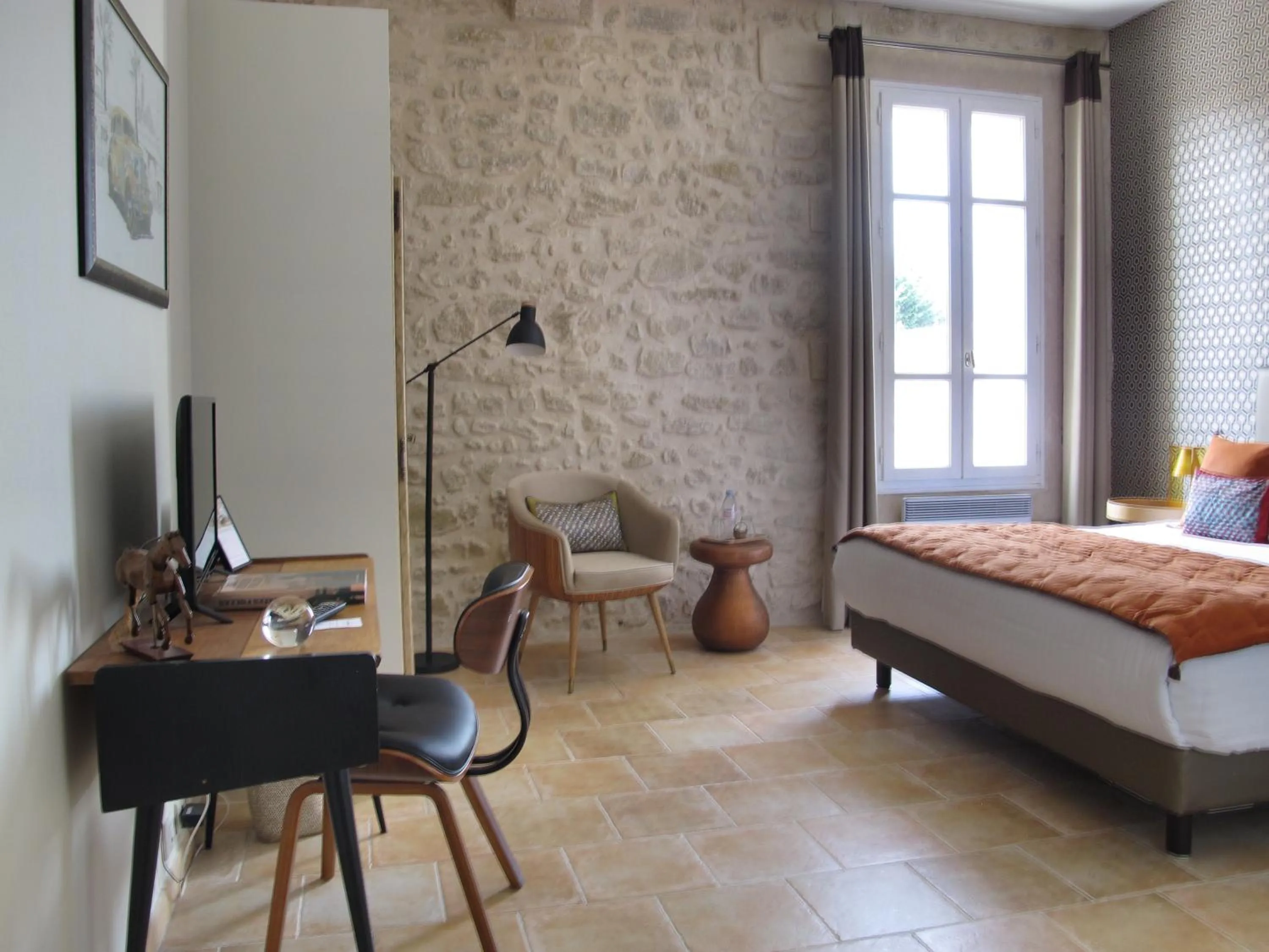 Bedroom, Bed in La Cour Des Sens