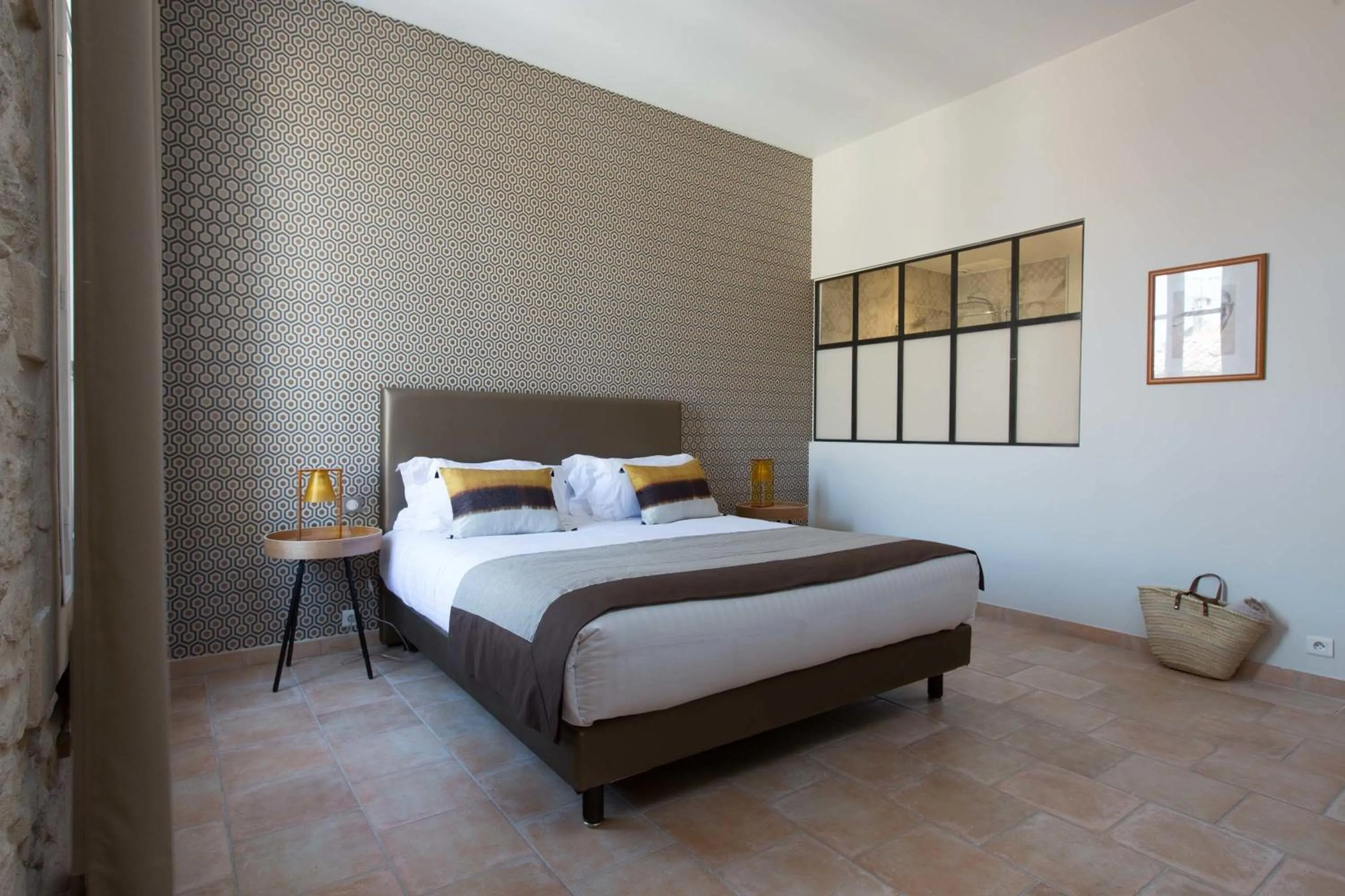 Bedroom, Bed in La Cour Des Sens