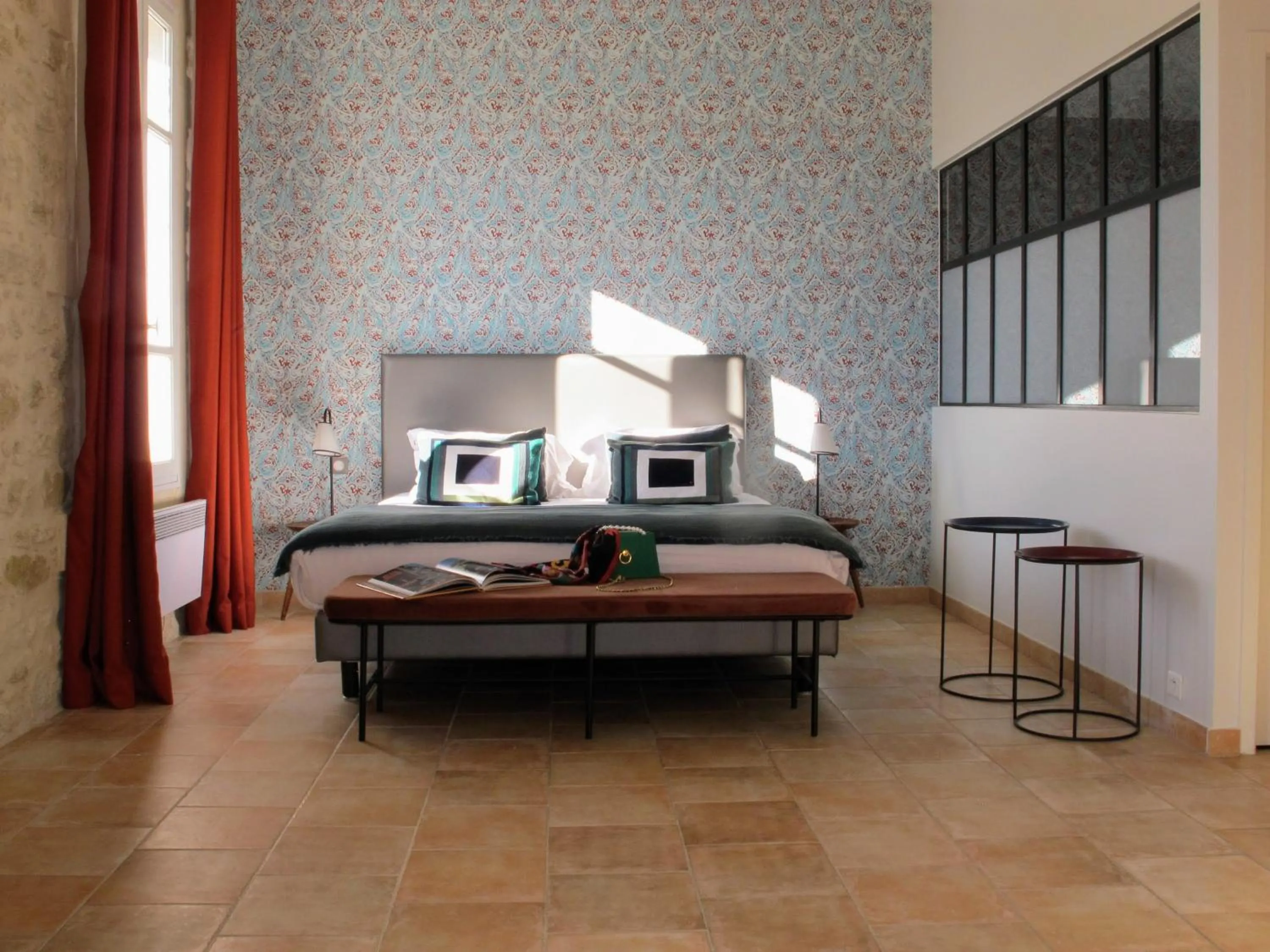 Bed in La Cour Des Sens