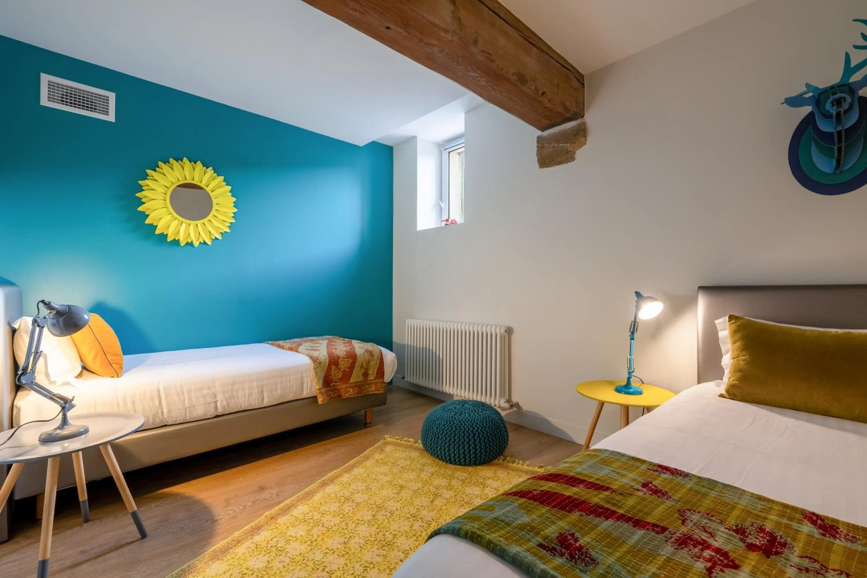 Bed in La Cour Des Sens