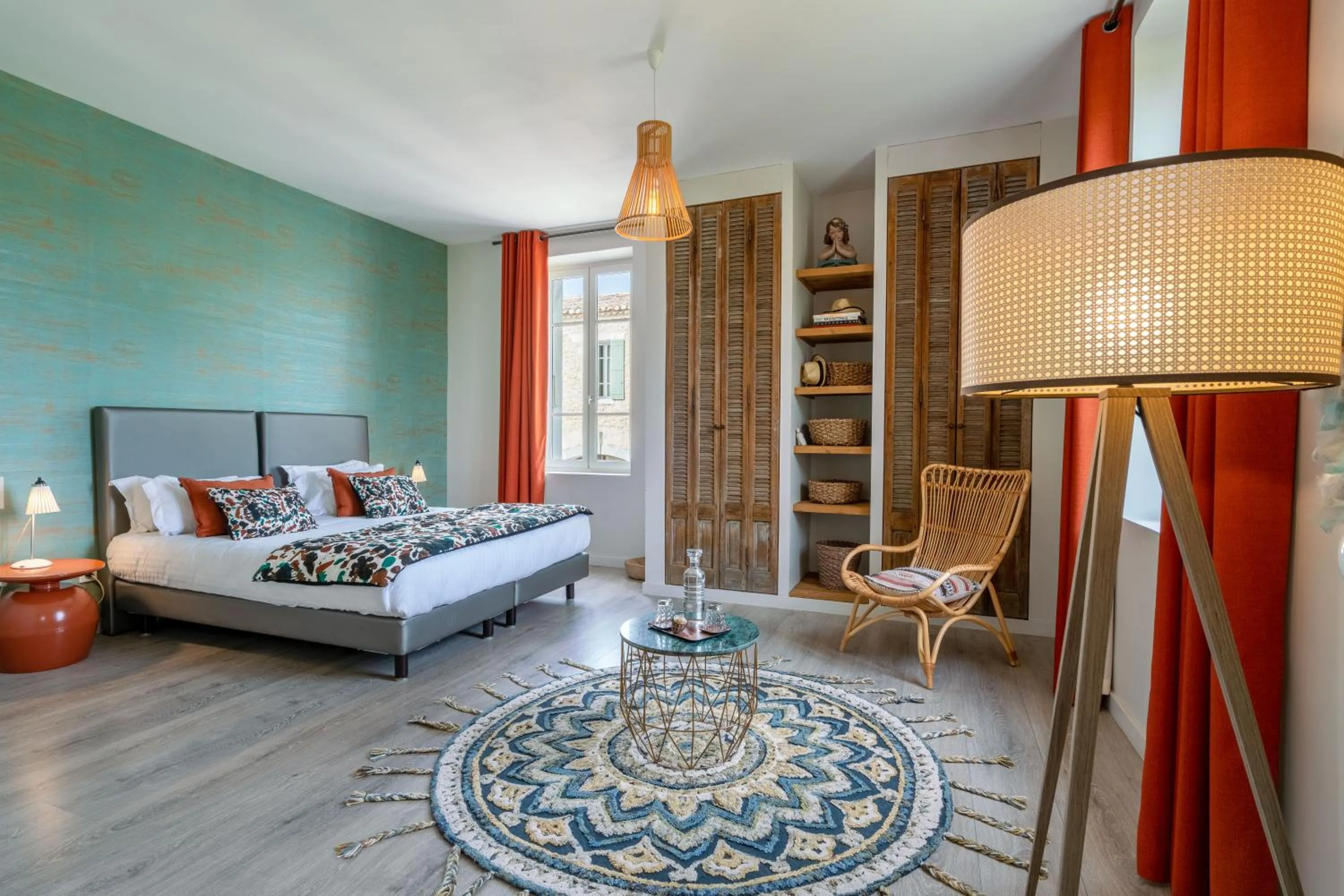 Bed in La Cour Des Sens