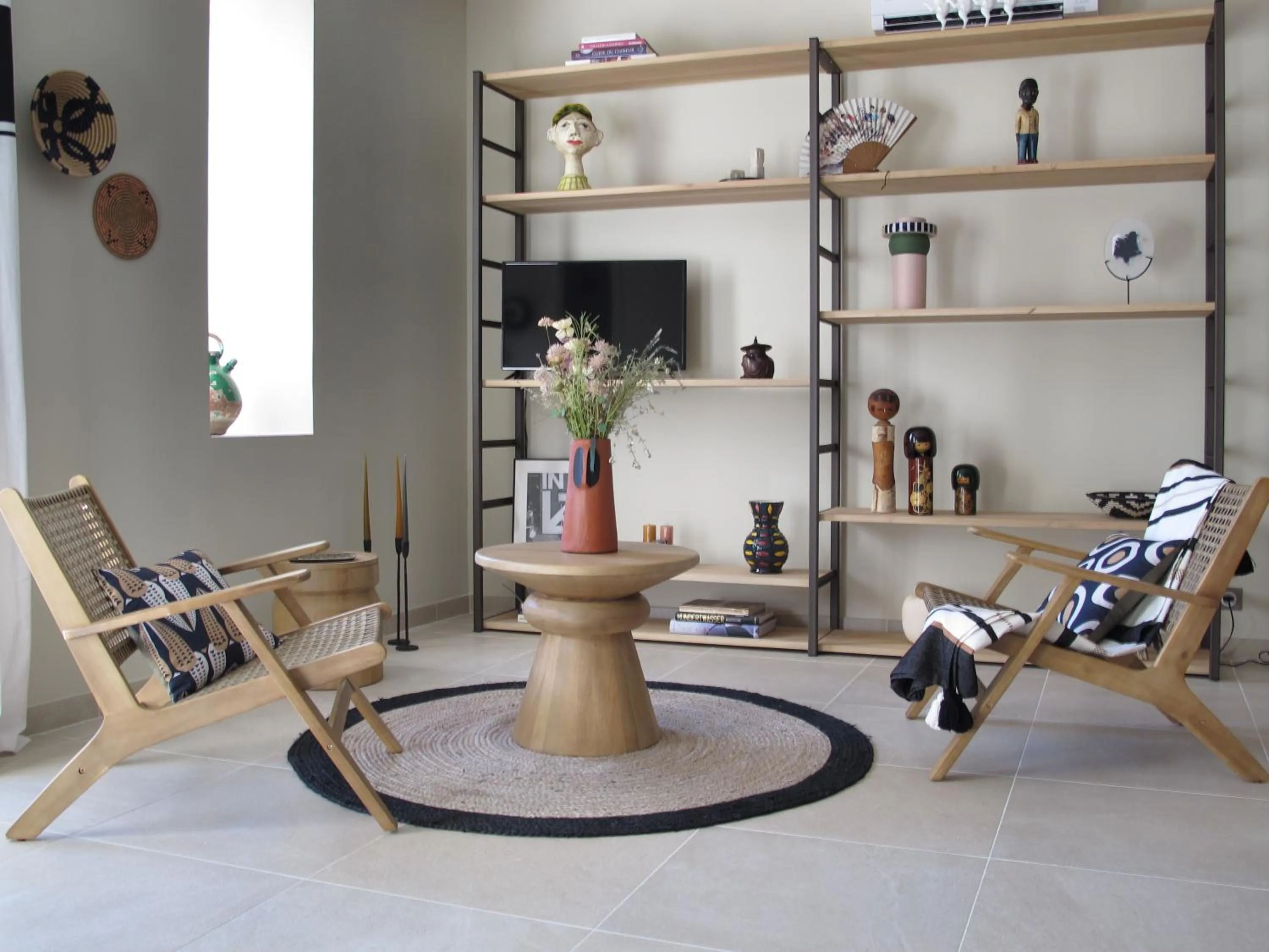 Living room in La Cour Des Sens