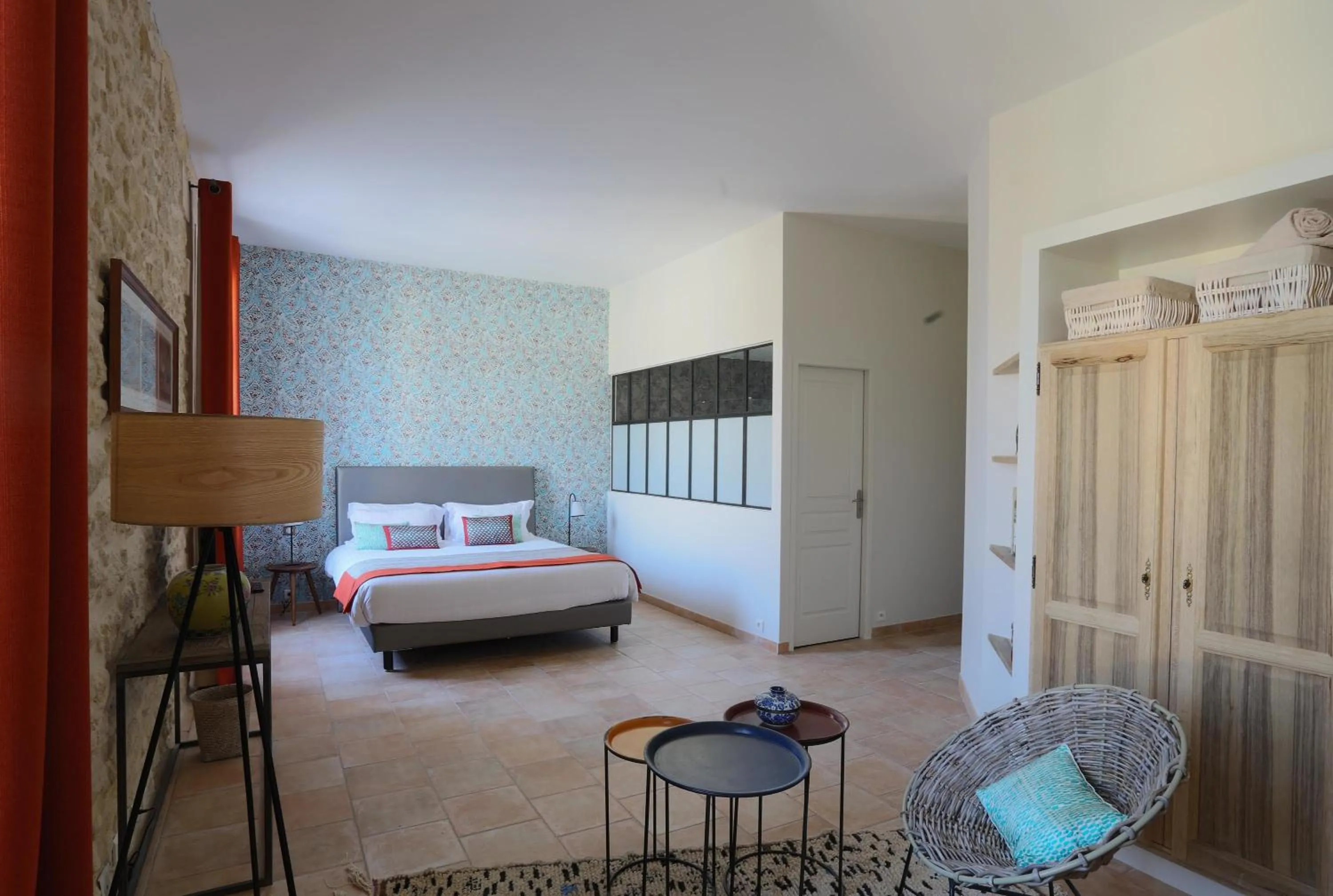 Bedroom, Bed in La Cour Des Sens