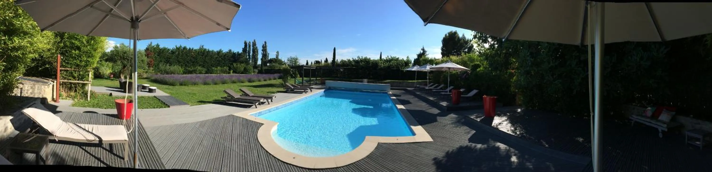 Swimming pool in La Cour Des Sens