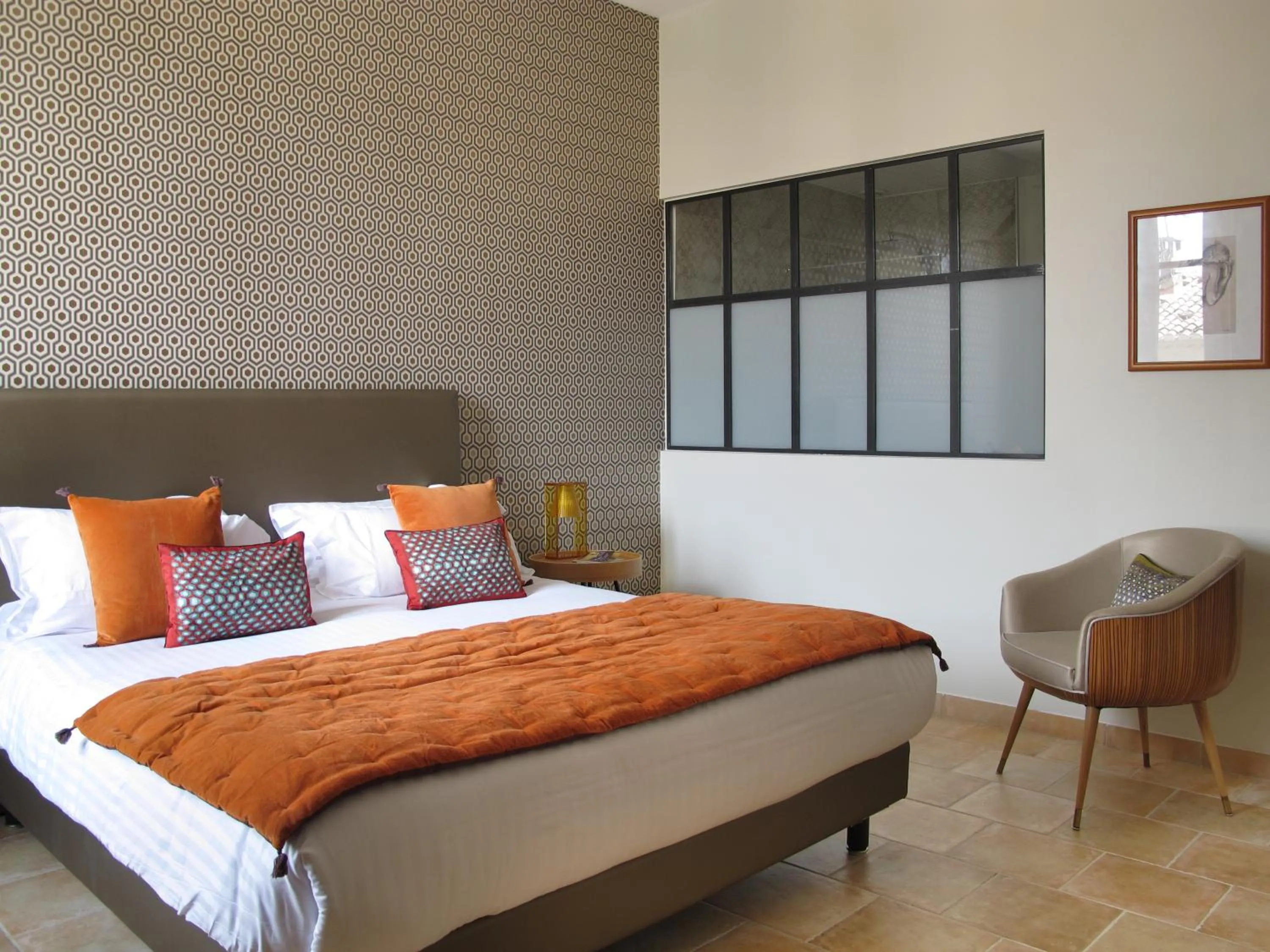 Bedroom, Bed in La Cour Des Sens