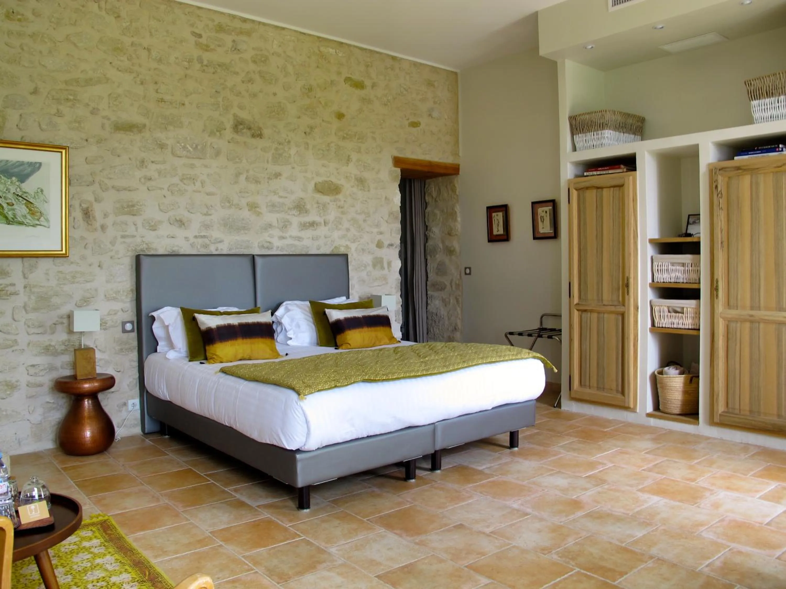 Bedroom, Bed in La Cour Des Sens