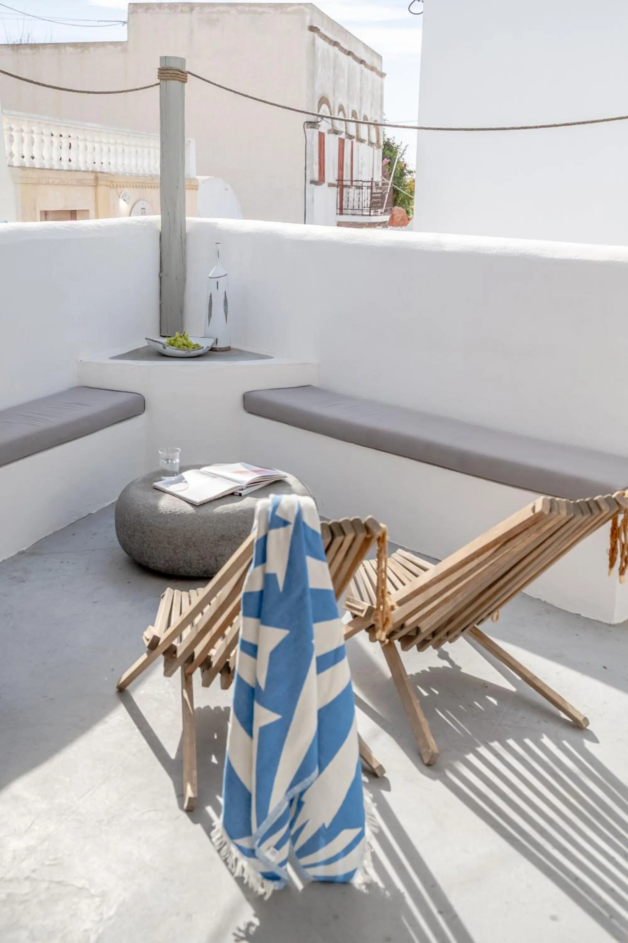 Patio in Kampanario Luxury Two-Bedroom Villa with Private Jacuzzi