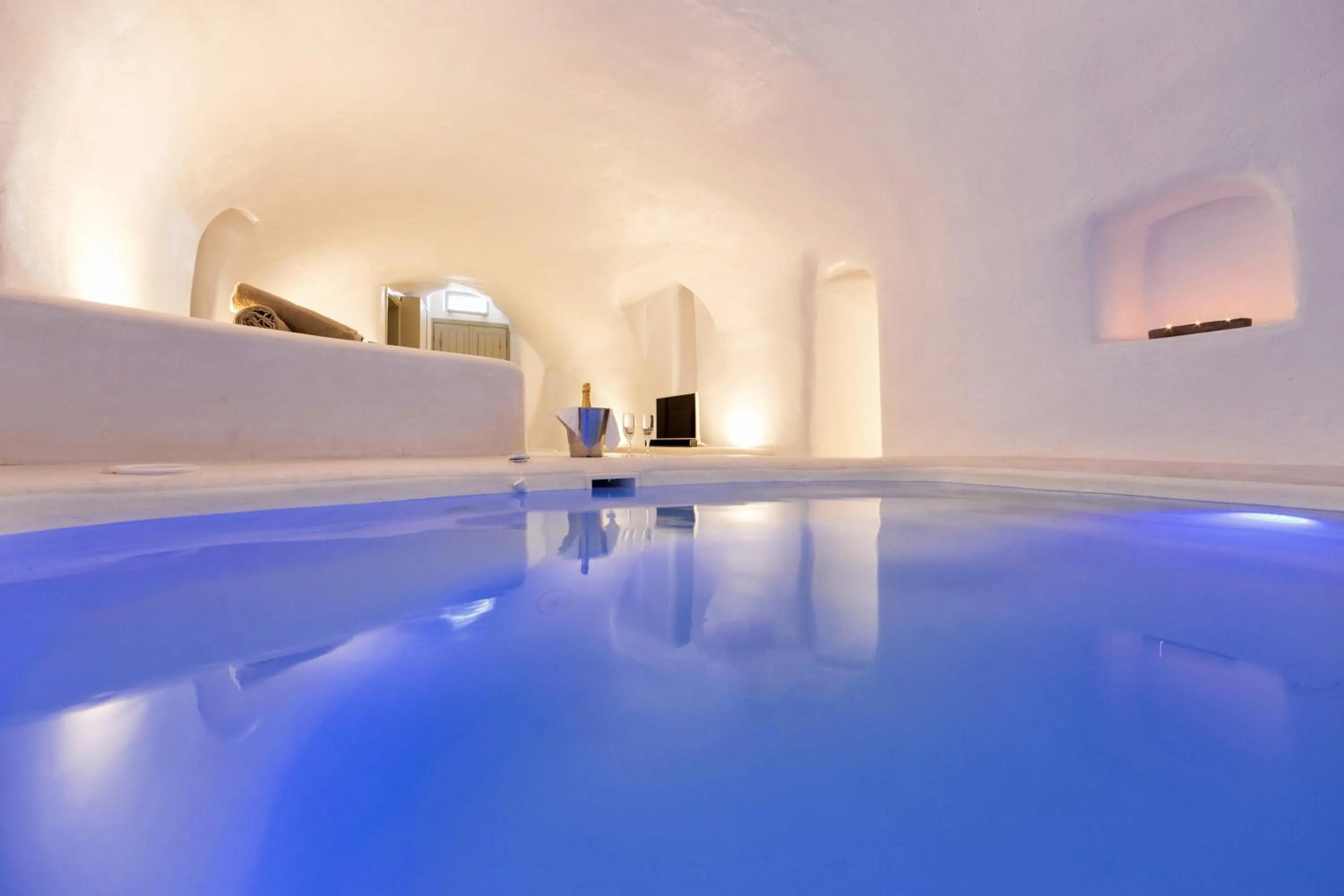 Property building in Kampanario Luxury Two-Bedroom Villa with Private Jacuzzi