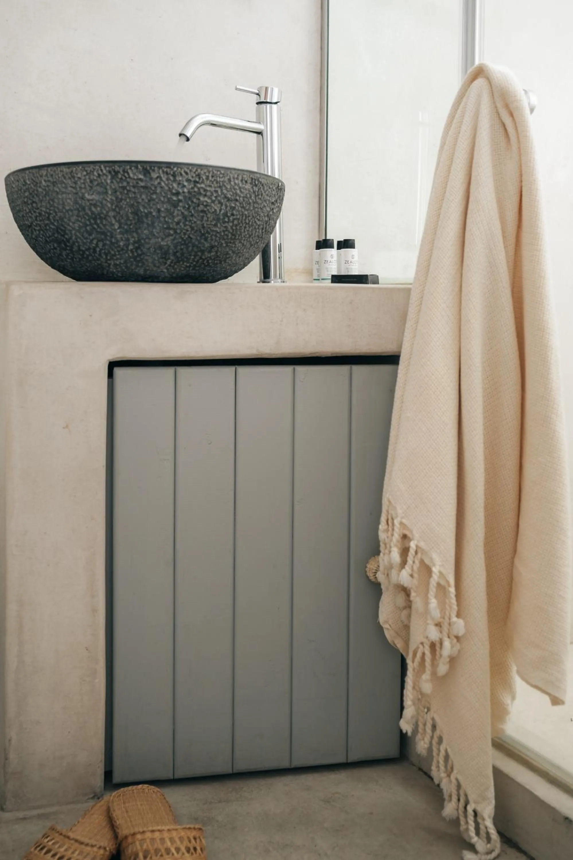 Shower in Kampanario Luxury Two-Bedroom Villa with Private Jacuzzi