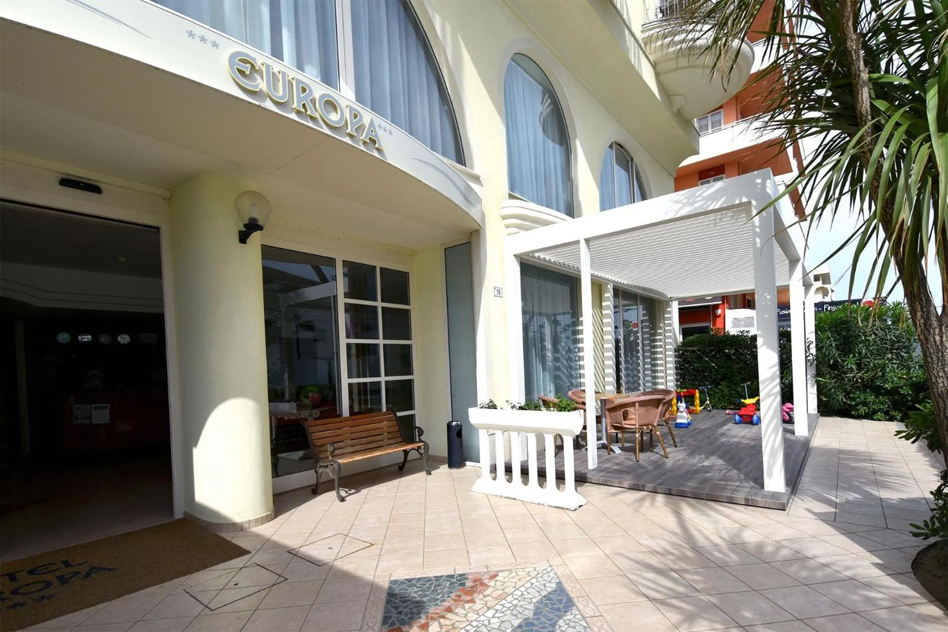 Property building in Hotel Europa