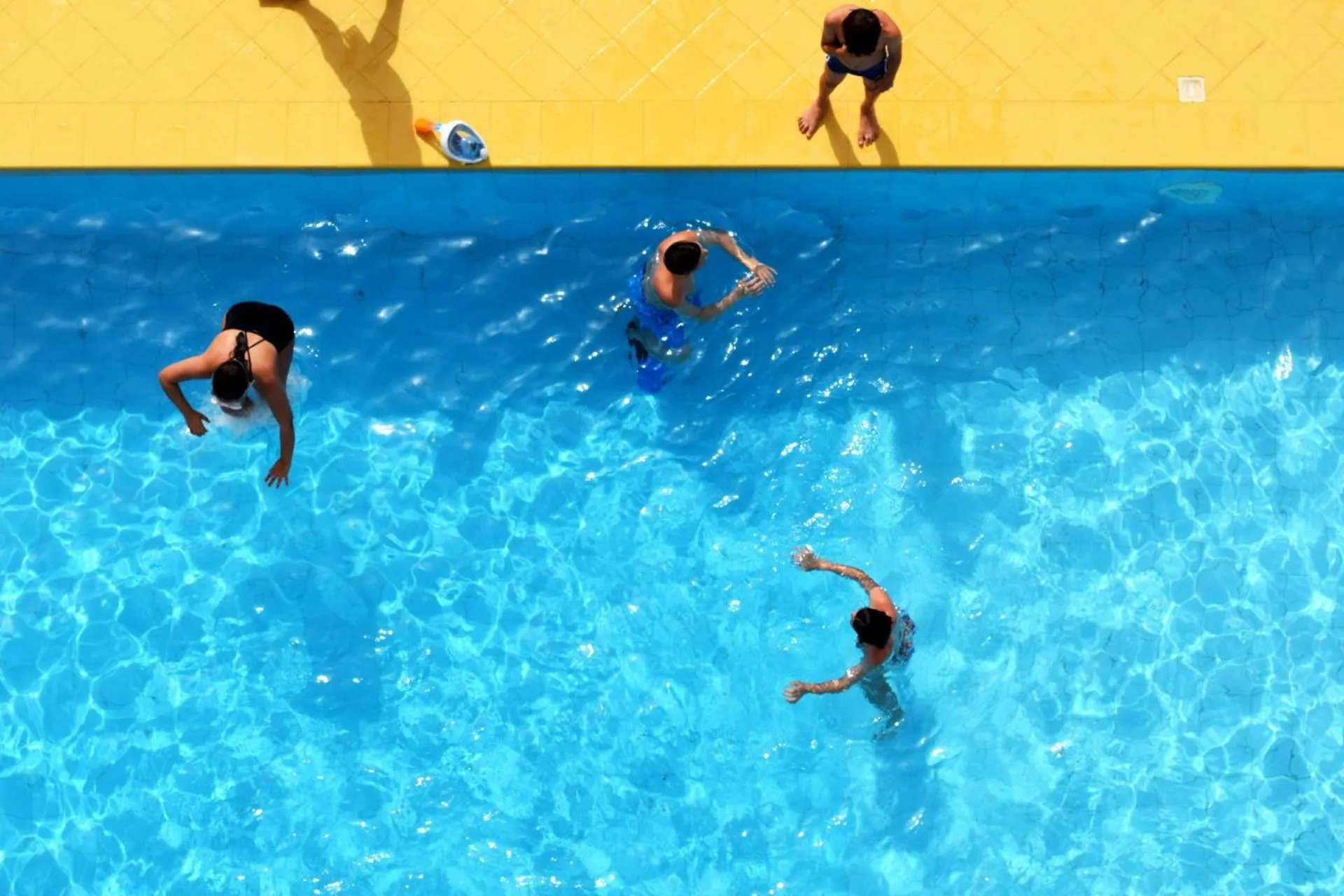 Pool view in Hotel Europa