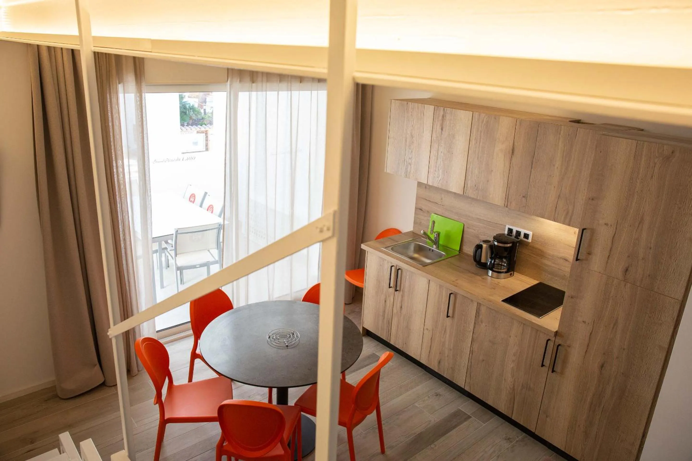 kitchen in Résidence du Lido