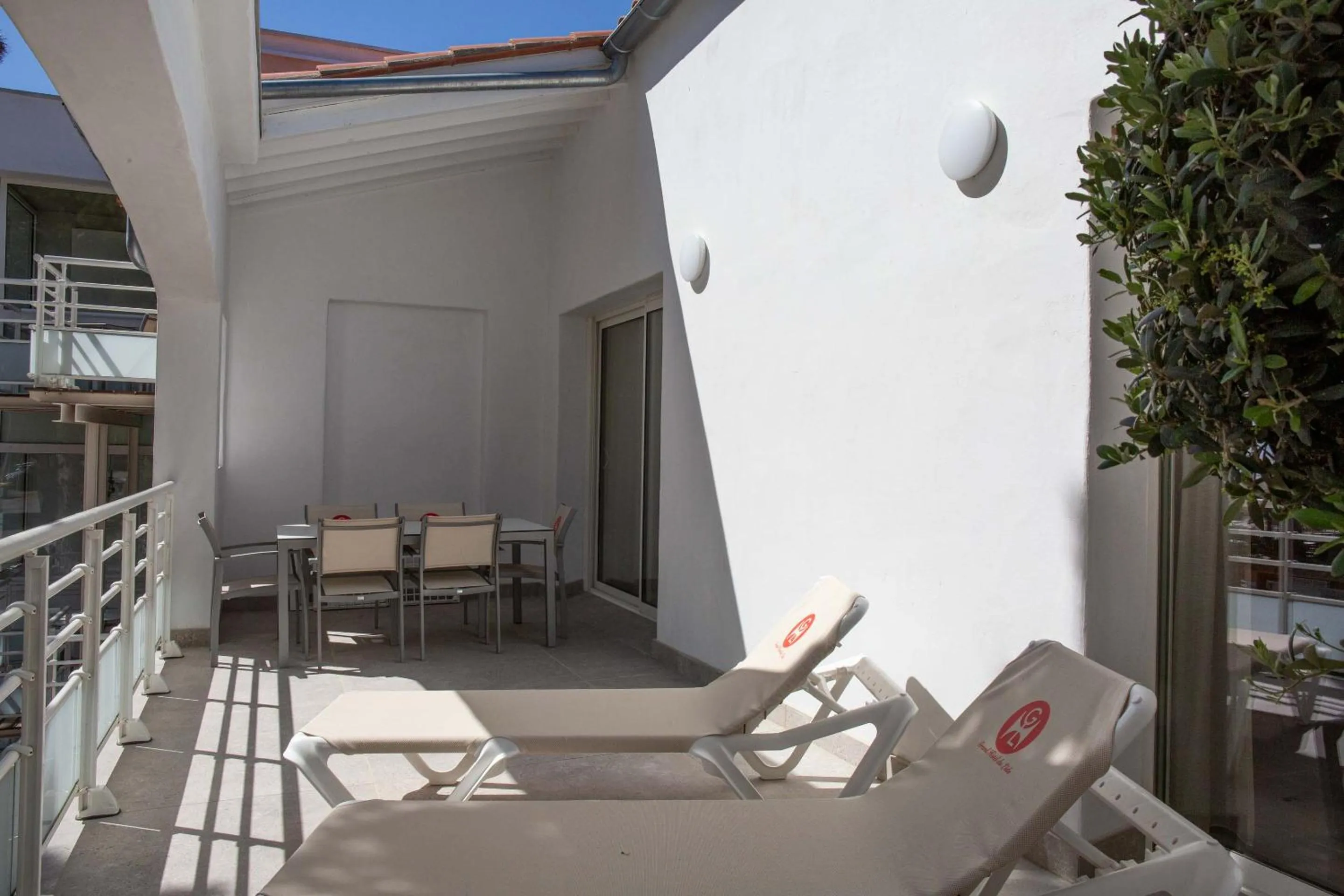 Balcony/Terrace in Résidence du Lido