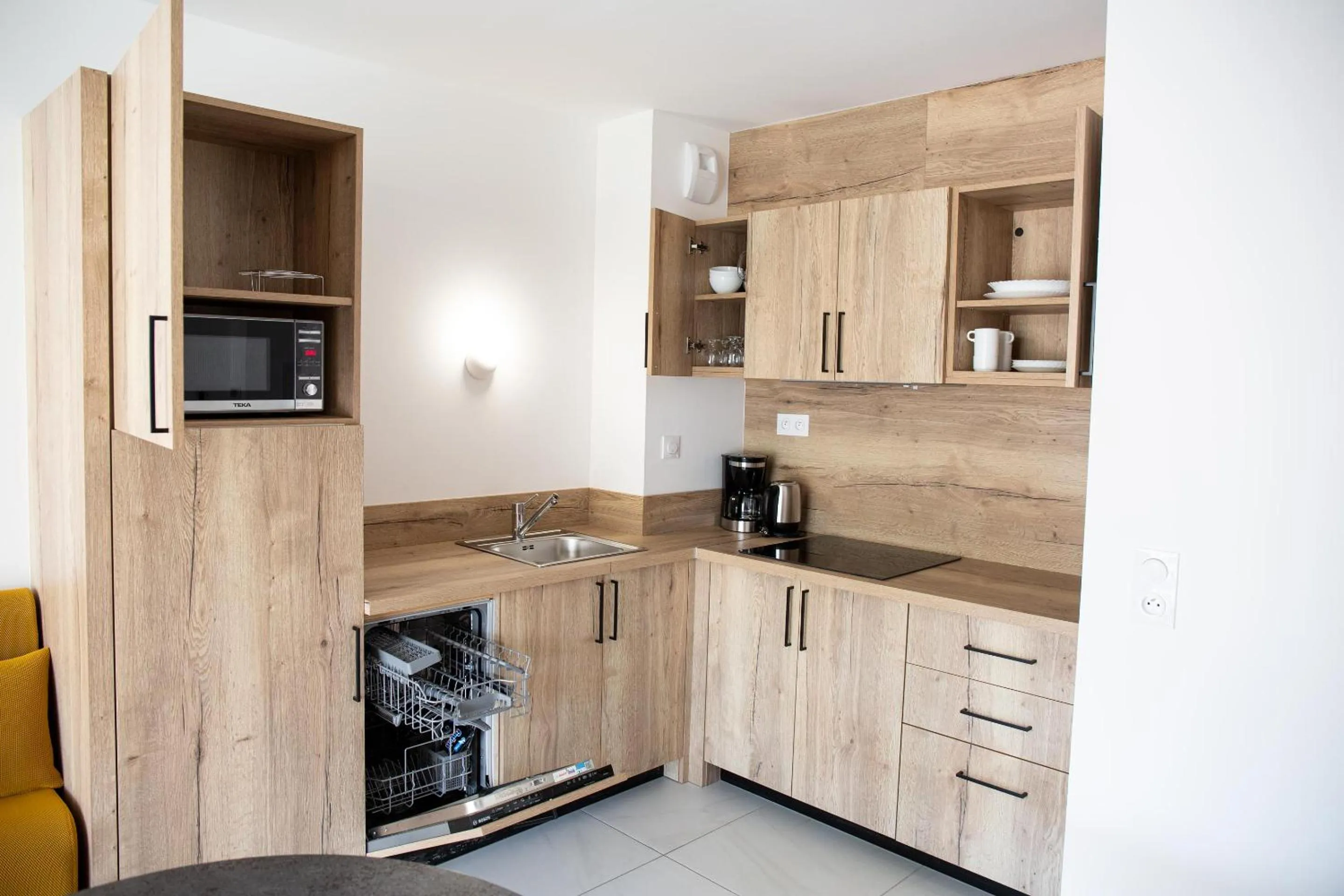 kitchen in Résidence du Lido