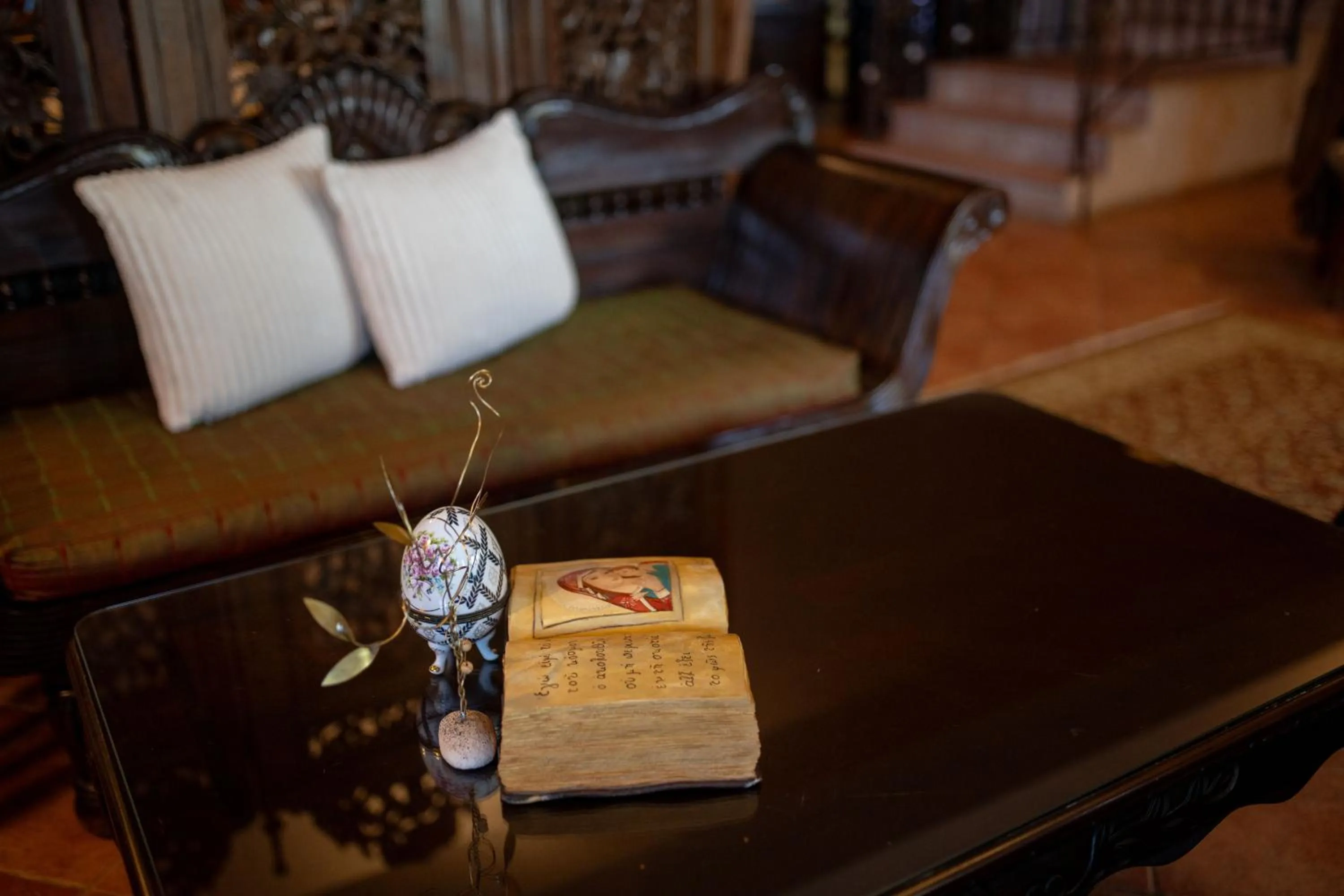 Seating area in Archontiko Fiamegou Hotel&Spa