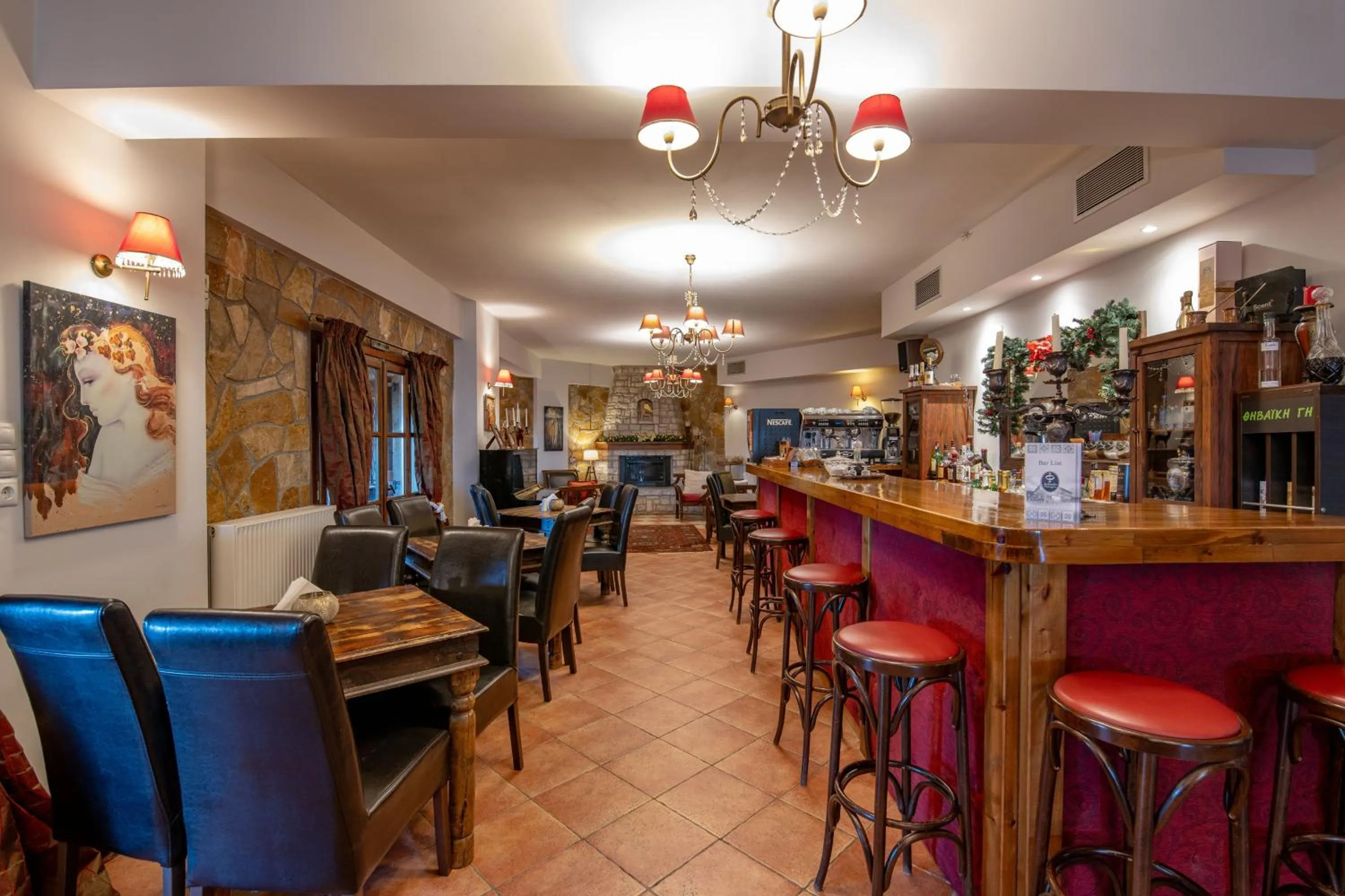 Restaurant/places to eat in Archontiko Fiamegou Hotel&Spa