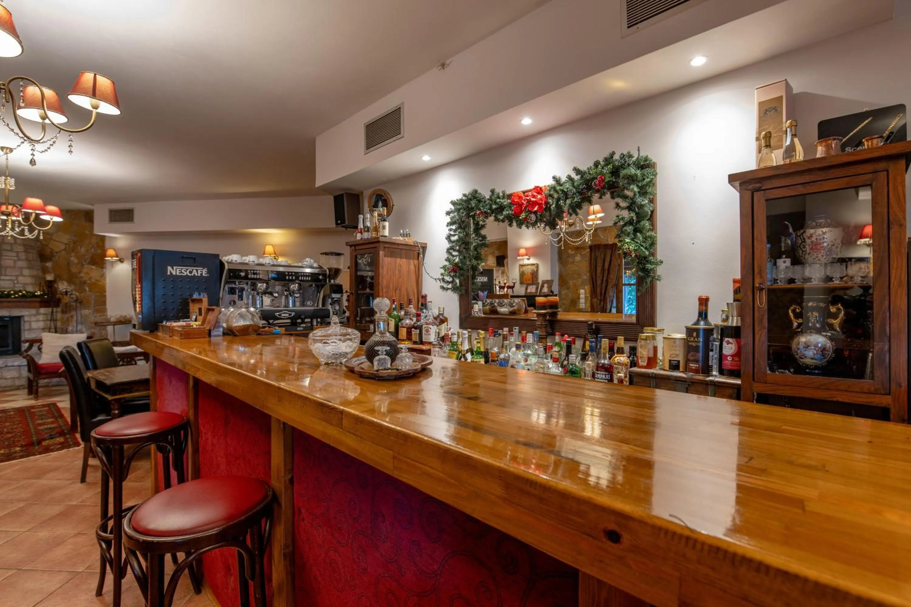 Lounge or bar in Archontiko Fiamegou Hotel&Spa