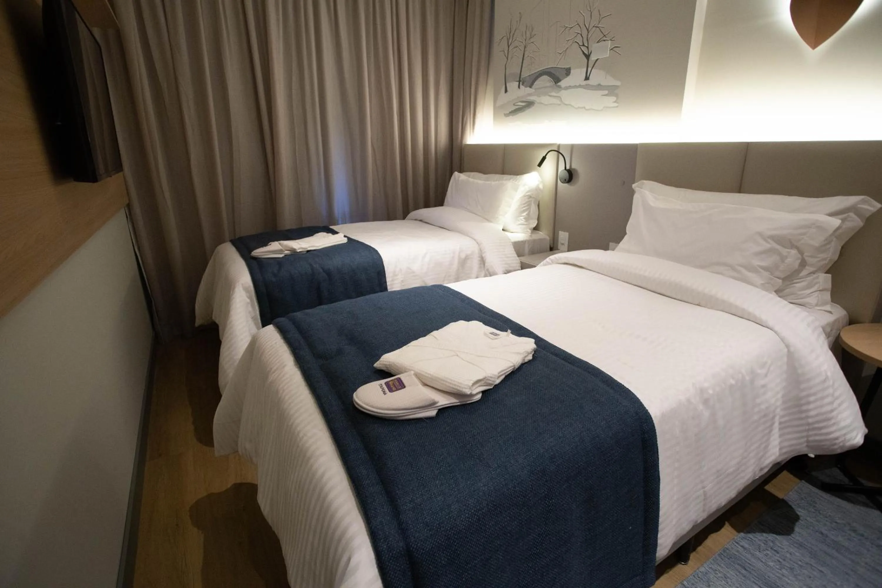 Bedroom, Bed in Nobile Grand Itapema