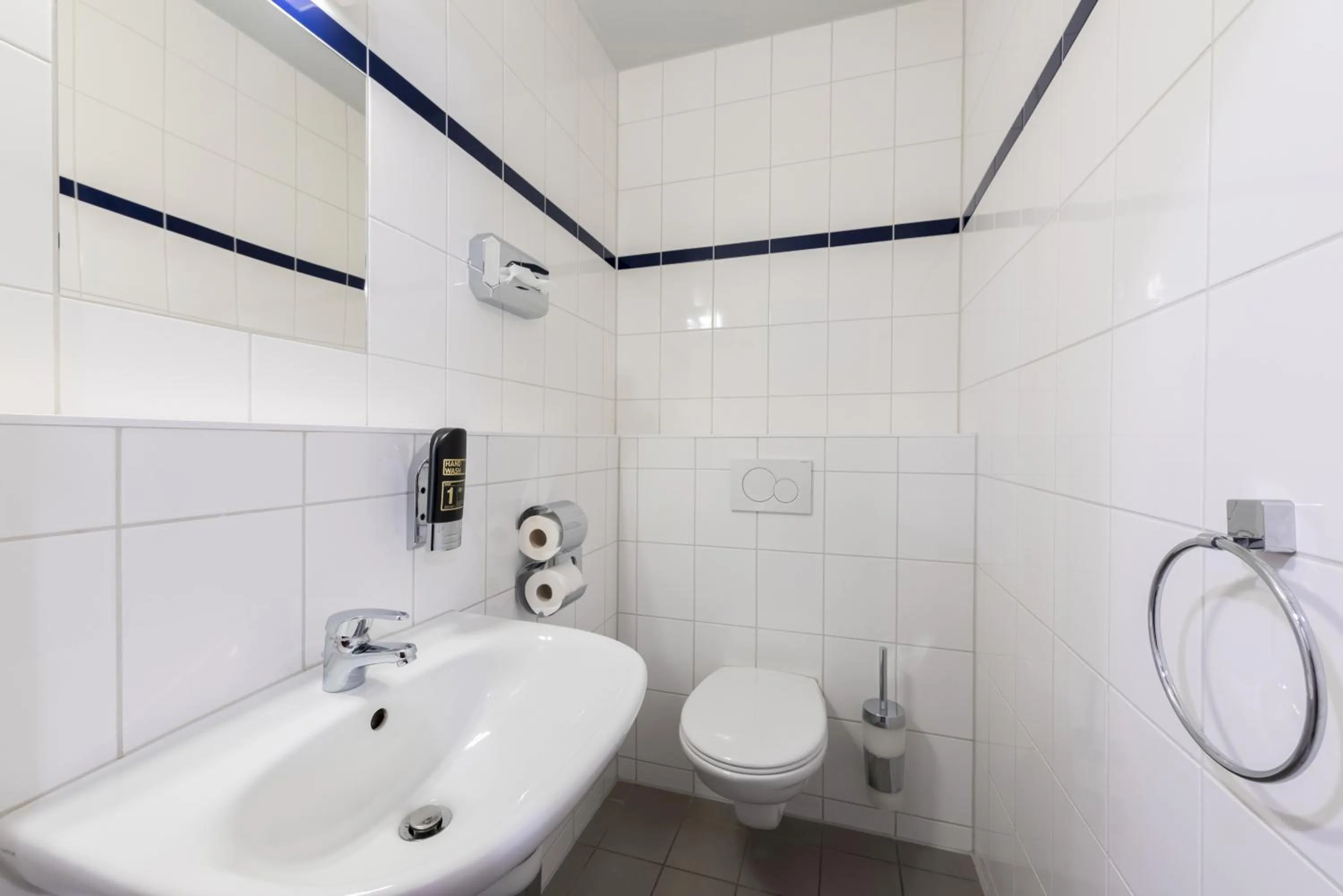 Toilet in a&o Stuttgart City