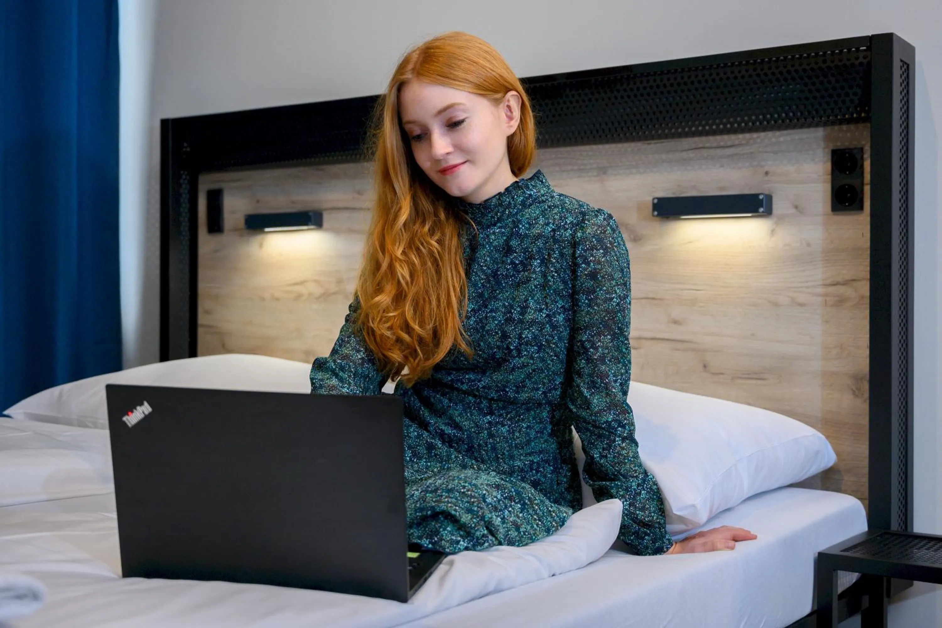 Bed in a&o Stuttgart City