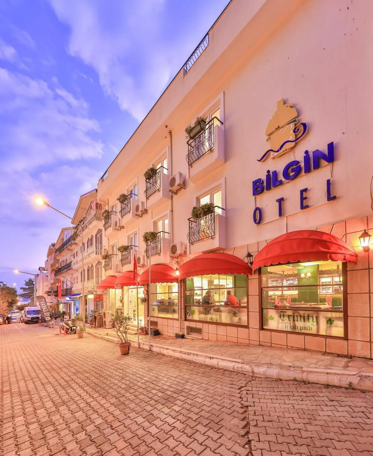 Property building in Kas Bilgin Hotel