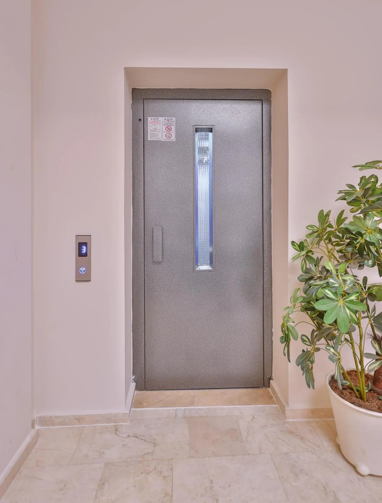 elevator in Kas Bilgin Hotel