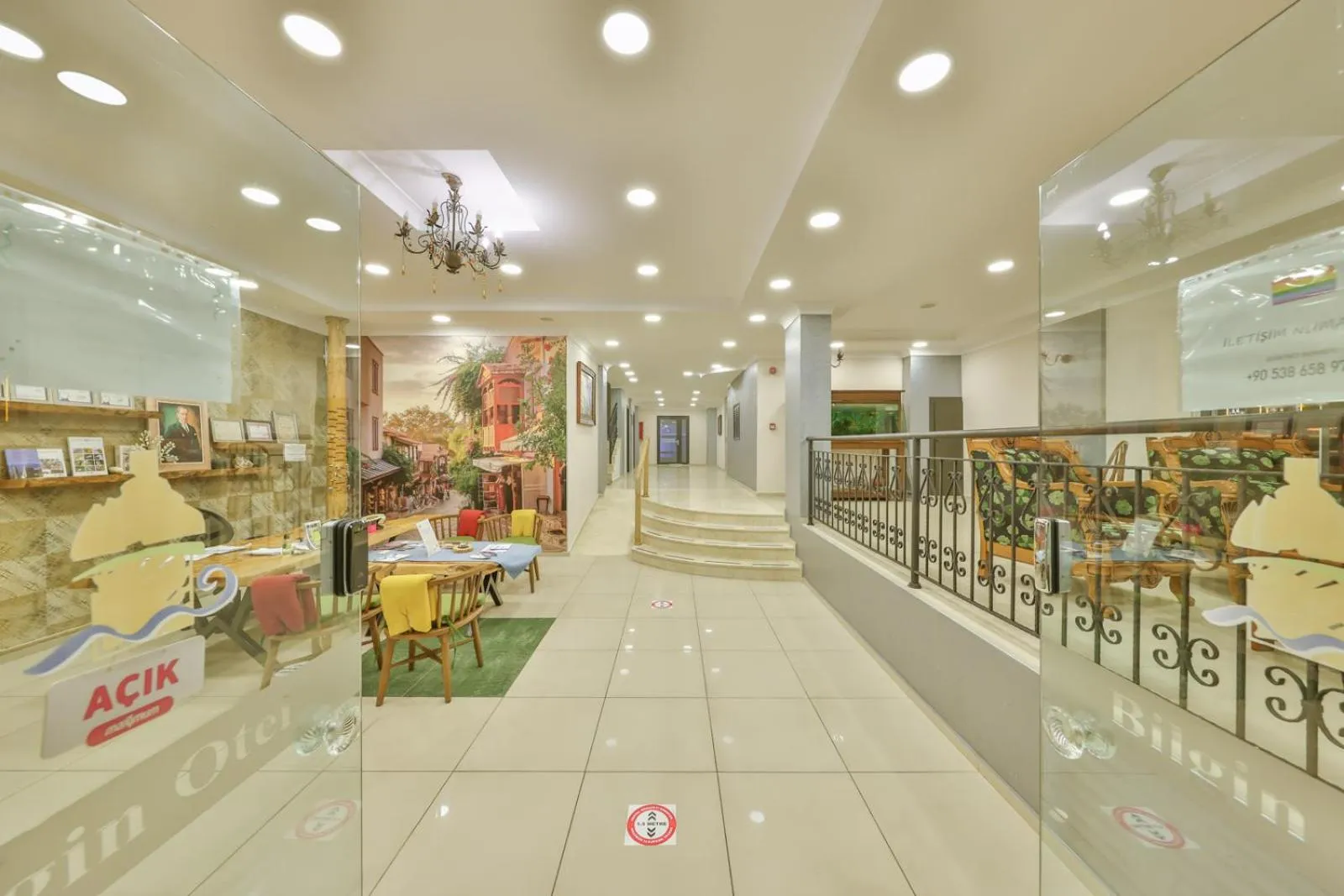 Lobby or reception in Kas Bilgin Hotel