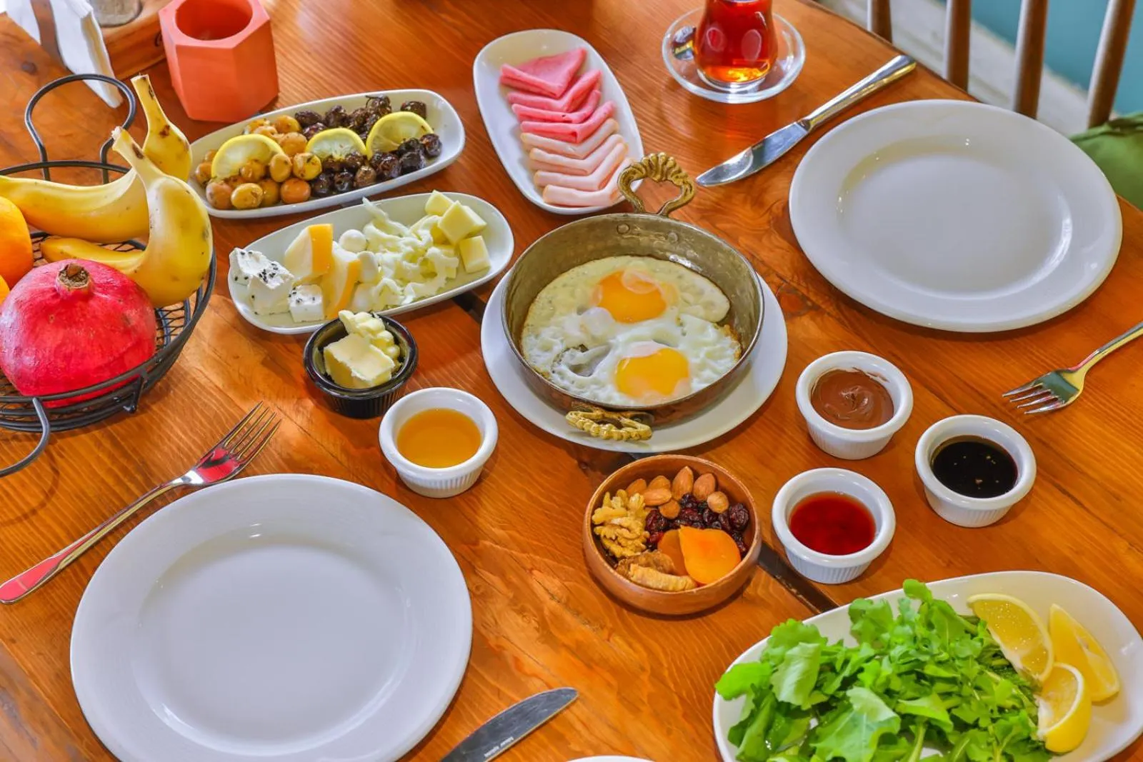 Breakfast in Kas Bilgin Hotel