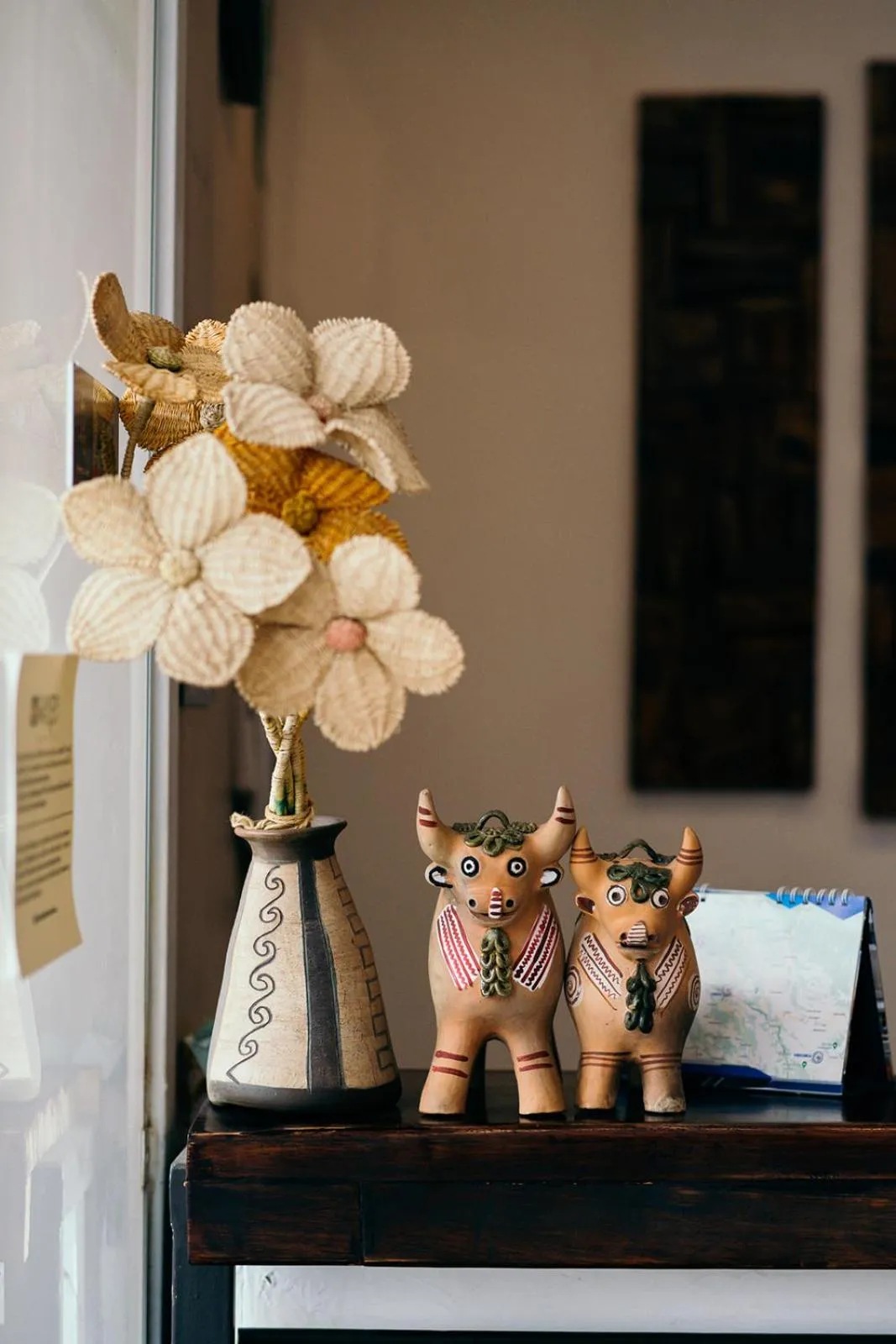 Decorative detail in Wayqey Hotel