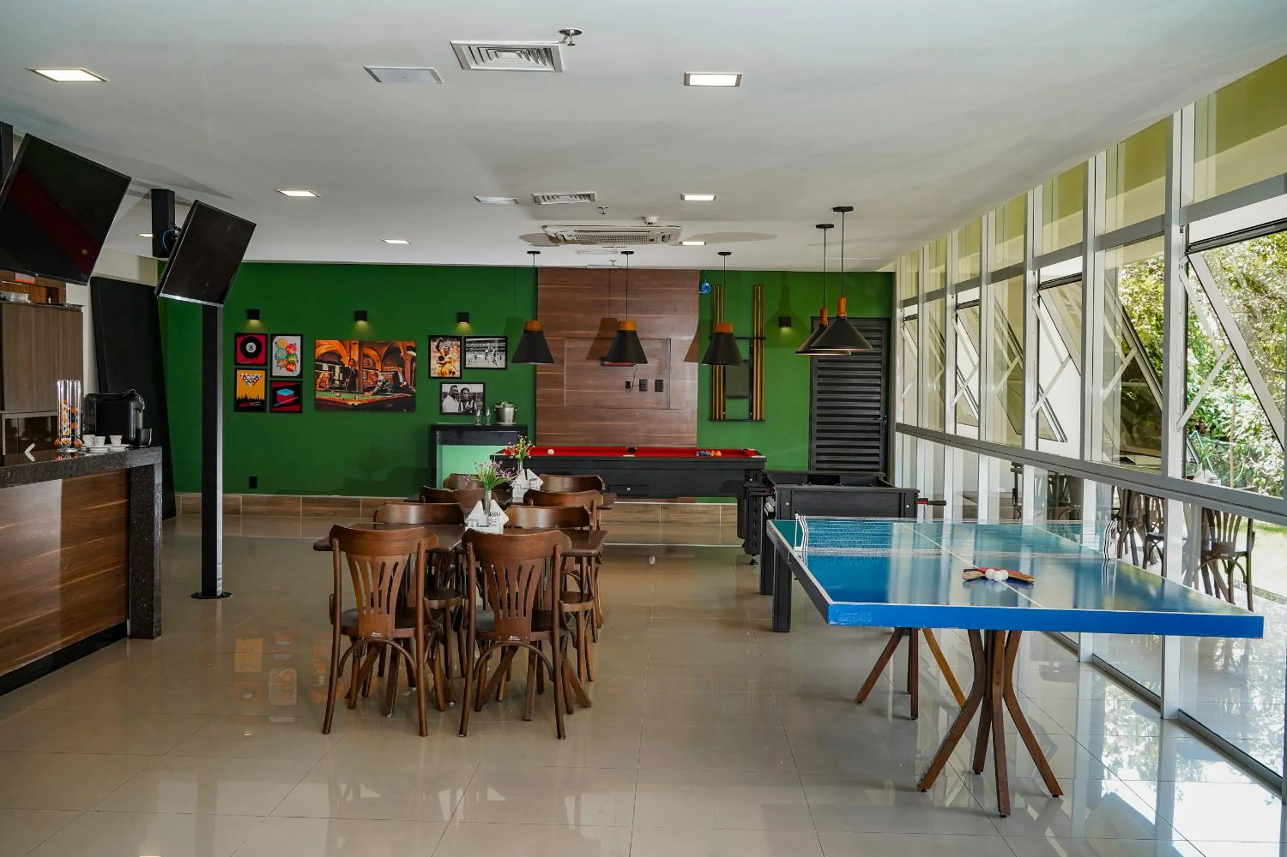 Table tennis in Transamerica Fit Vitória Reta da Penha