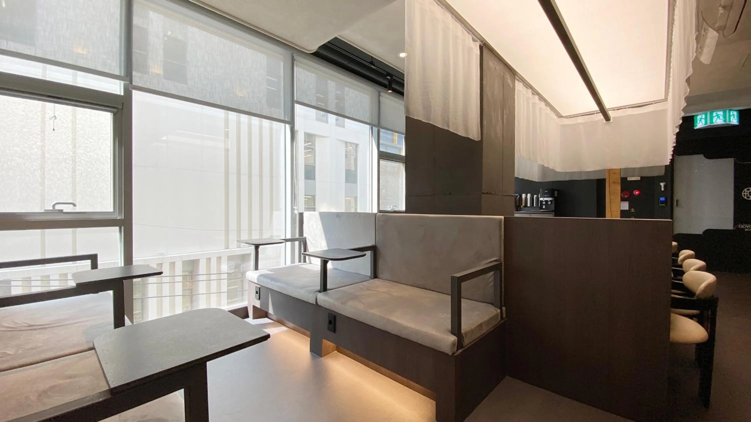 Seating area in GOYOO INN & cabins