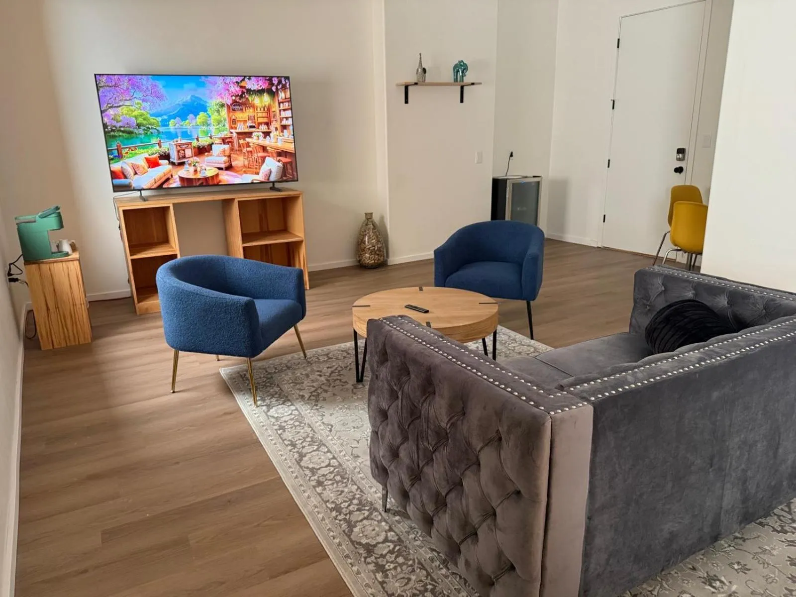 Living room in Unicorn Zebra