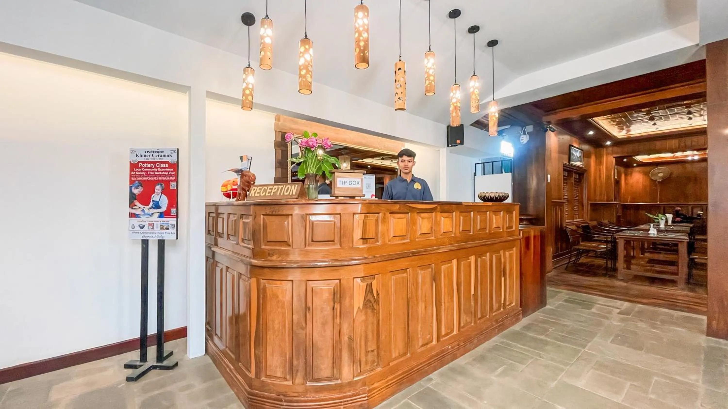 Lobby or reception in Siem Reap Center Hotel