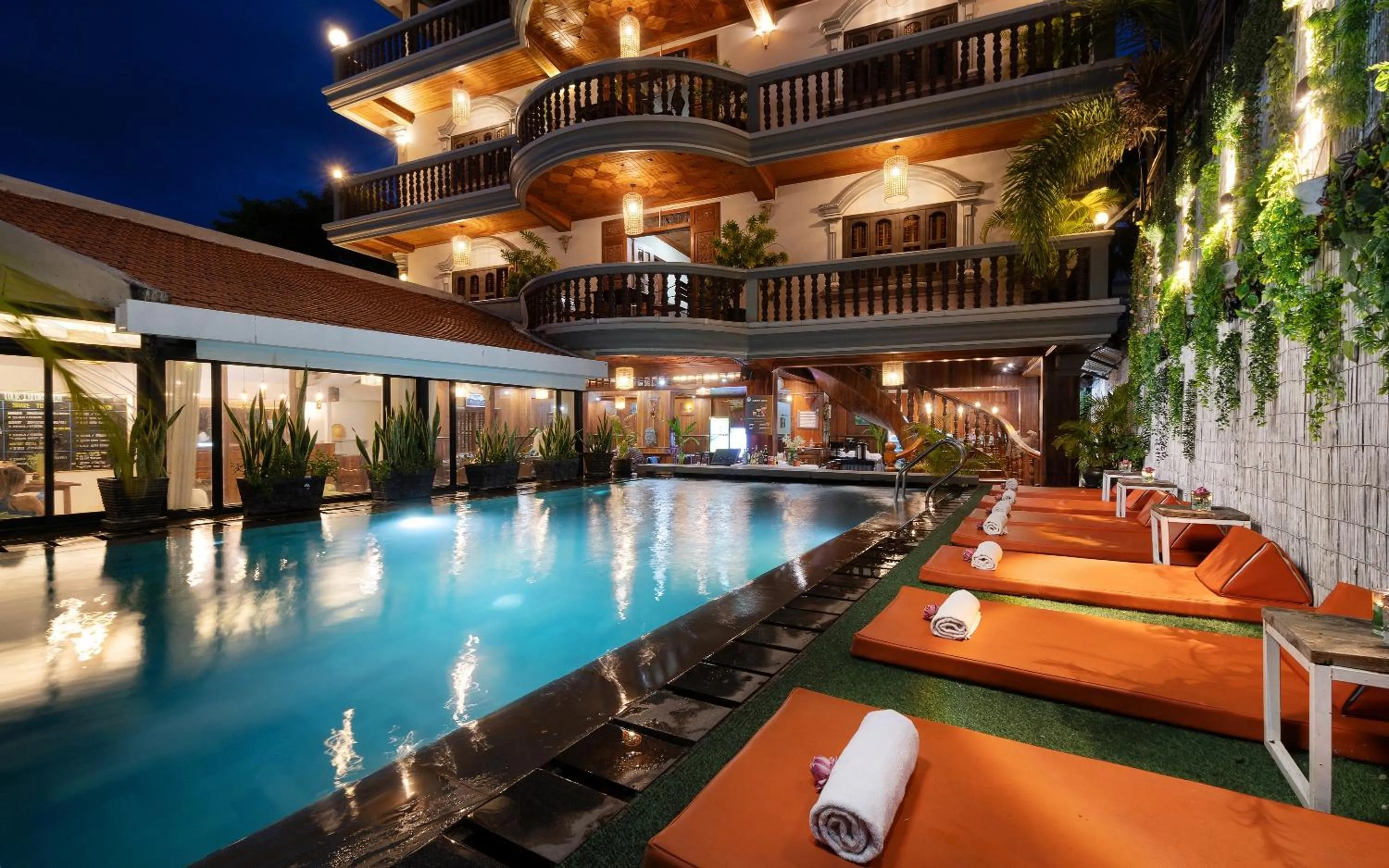 Property building in Siem Reap Center Hotel