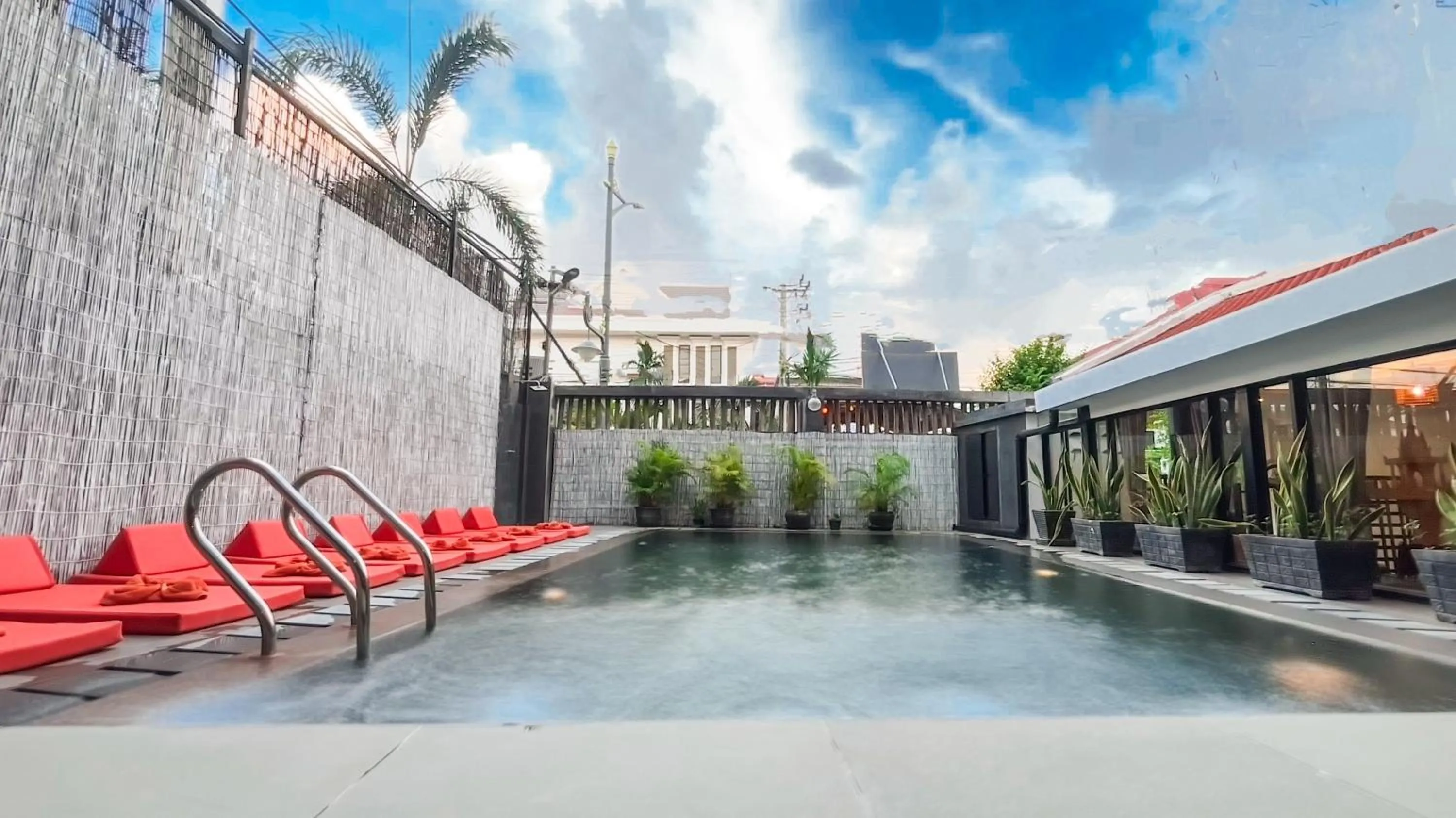 Swimming pool in Hima Boutique