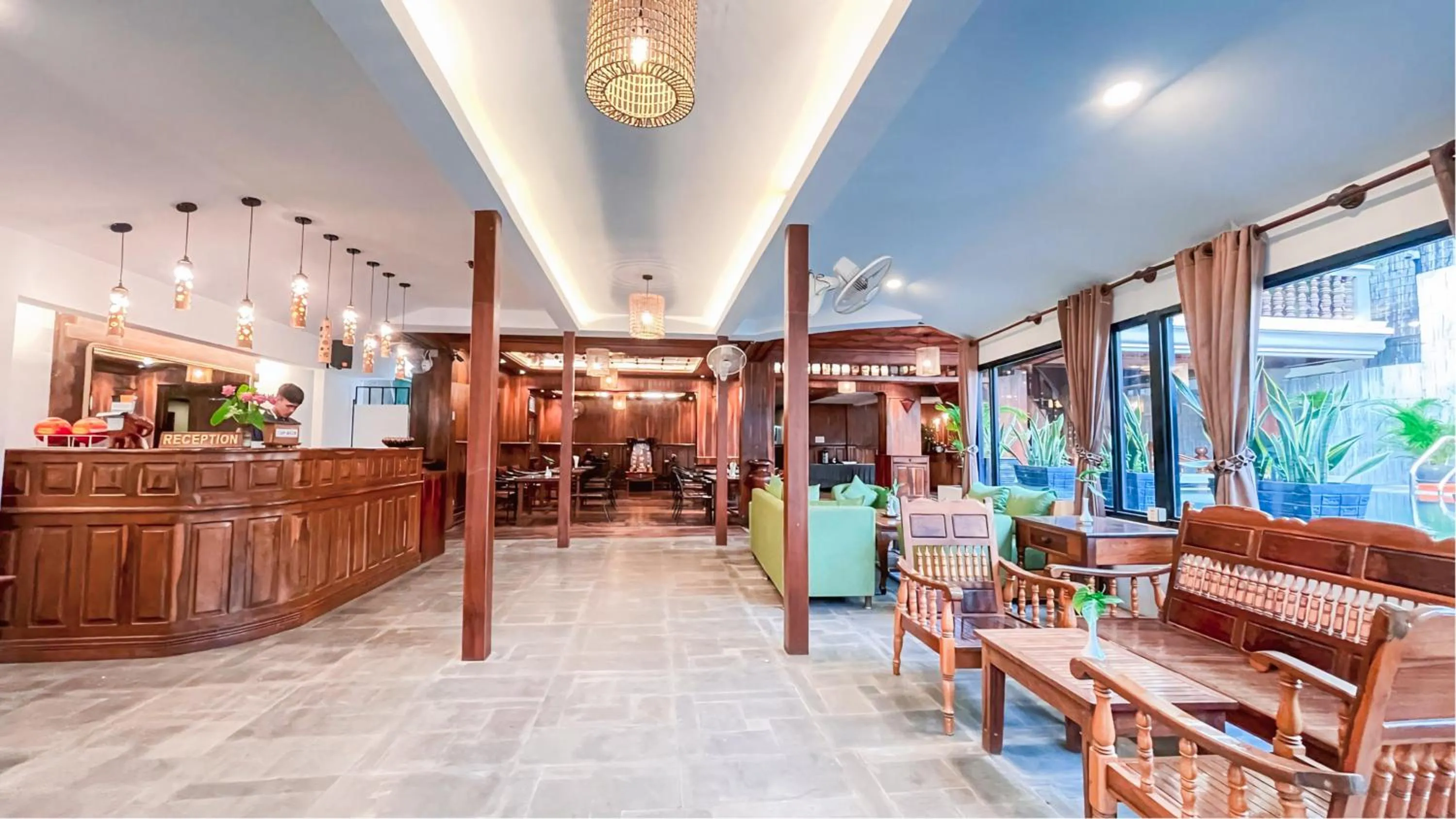 Lobby or reception in Siem Reap Center Hotel