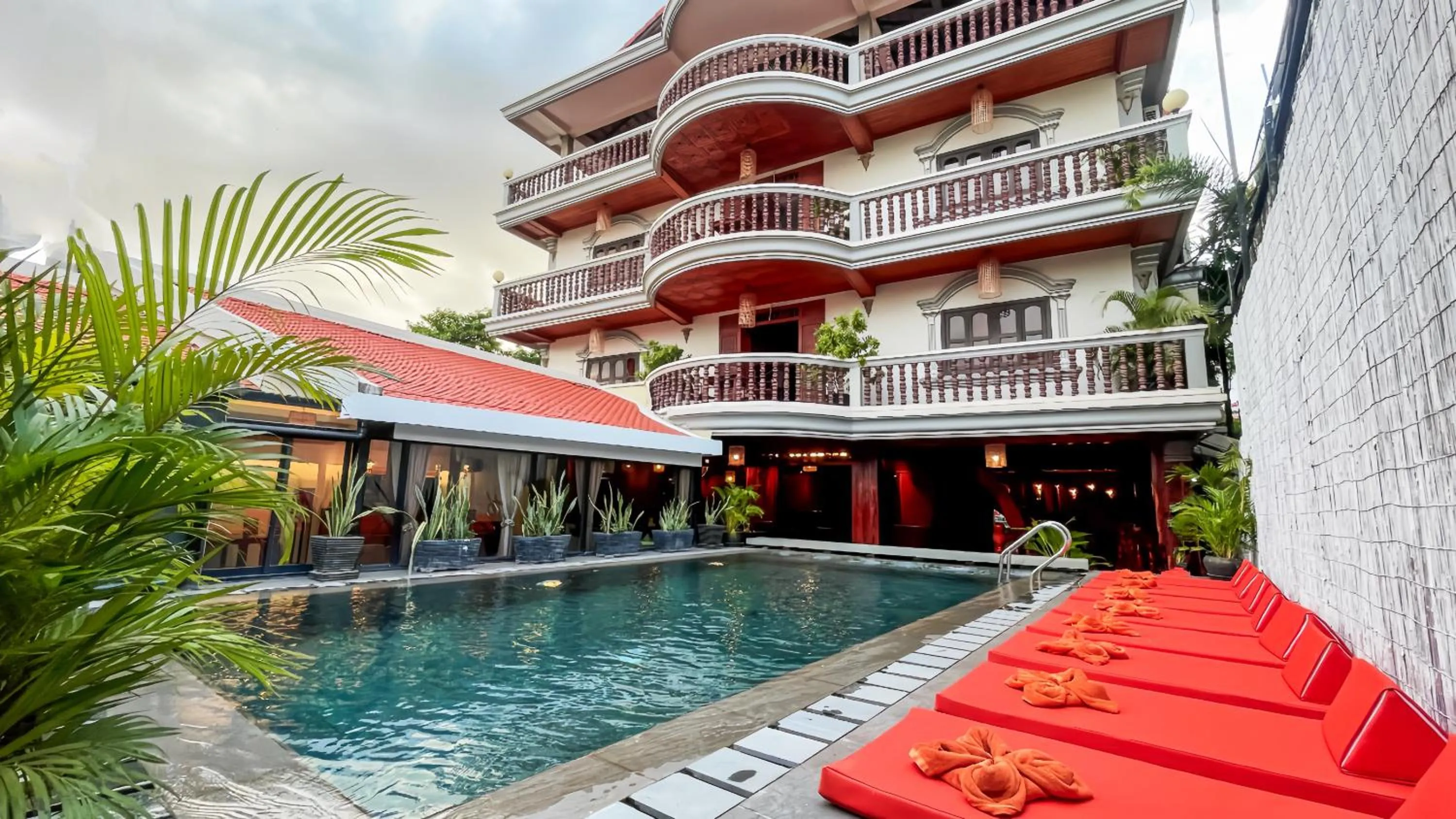 Property building in Siem Reap Center Hotel