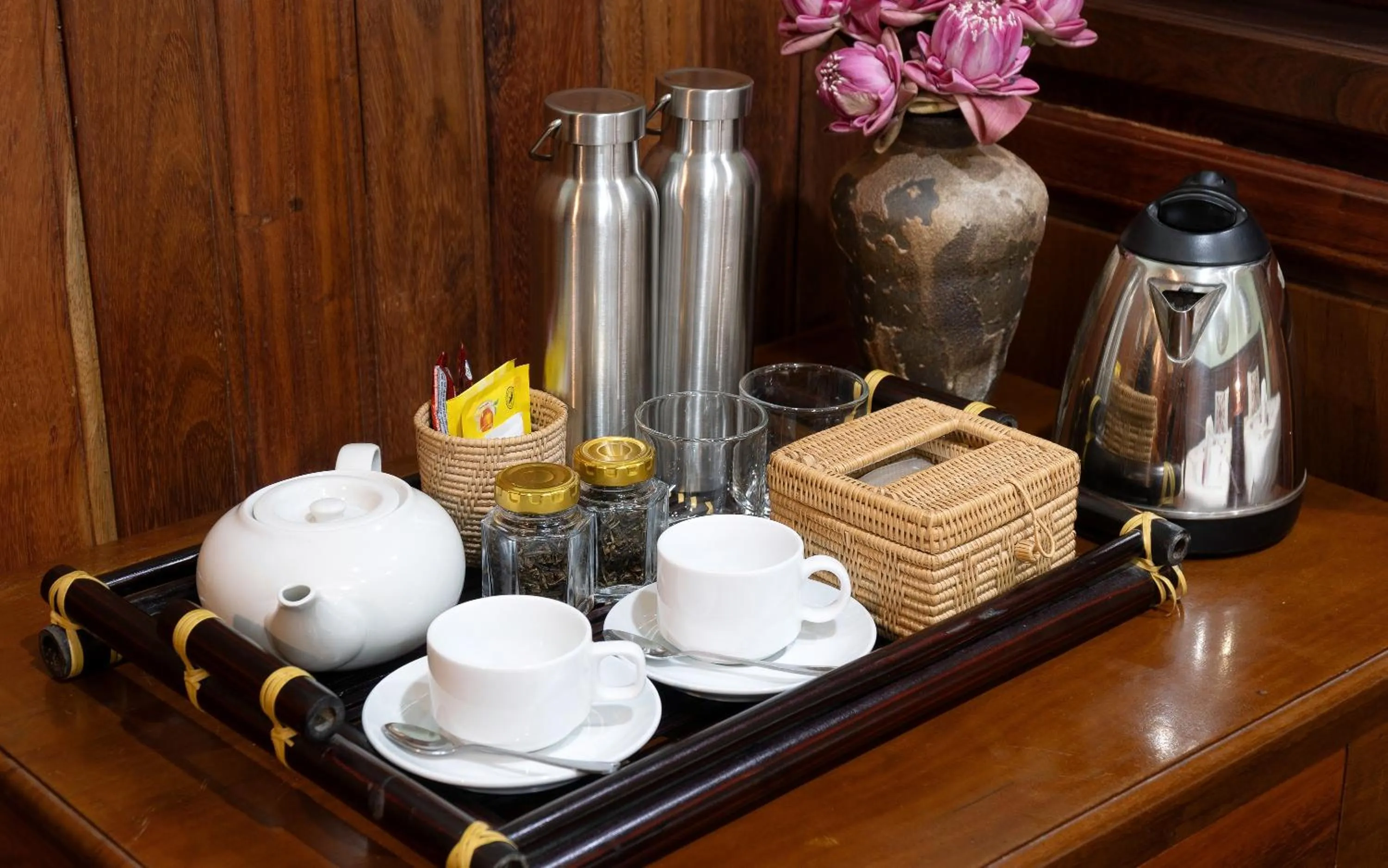 Coffee/tea facilities in Siem Reap Center Hotel