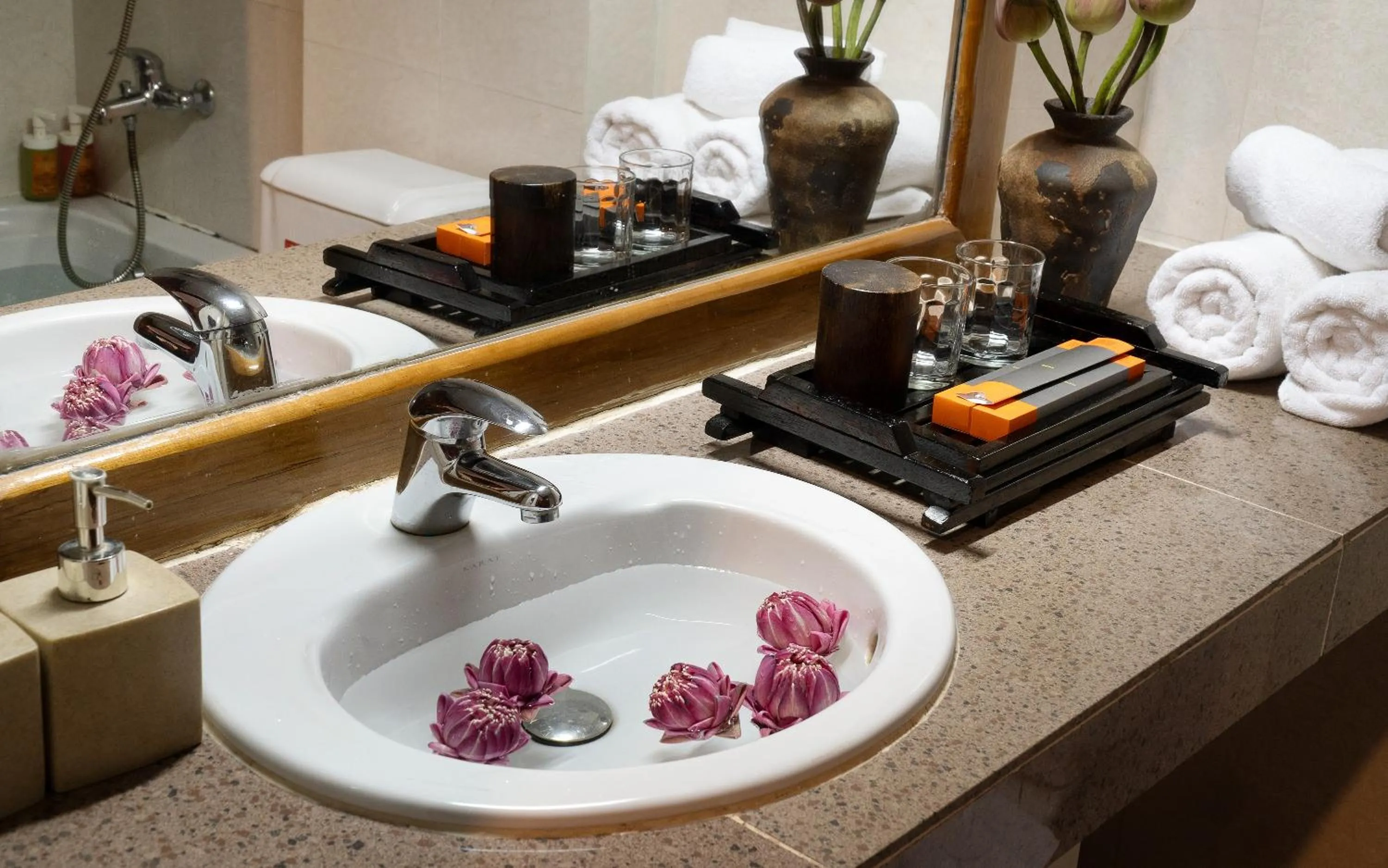 Bathroom in Siem Reap Center Hotel
