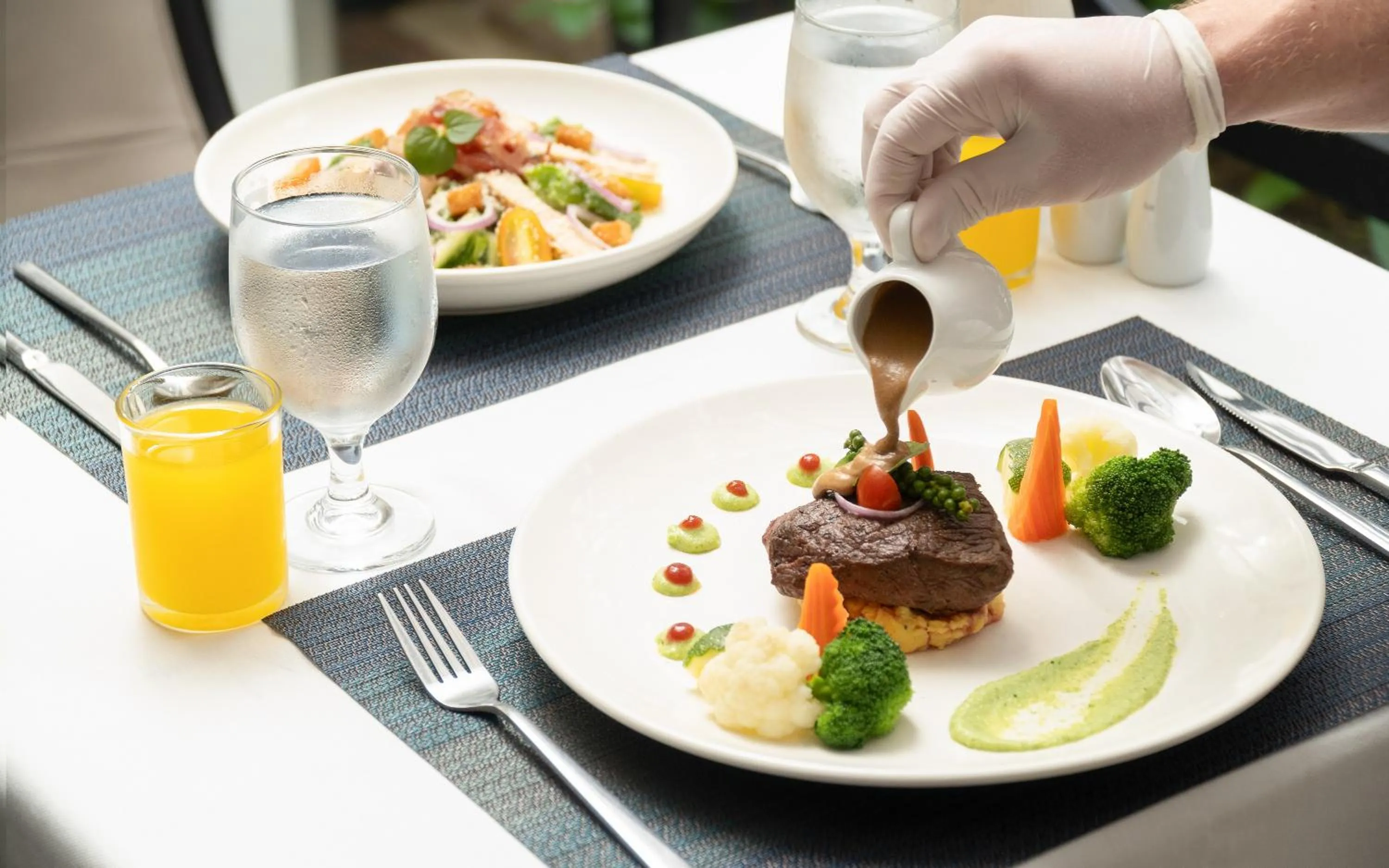 Food and drinks in Siem Reap Center Hotel