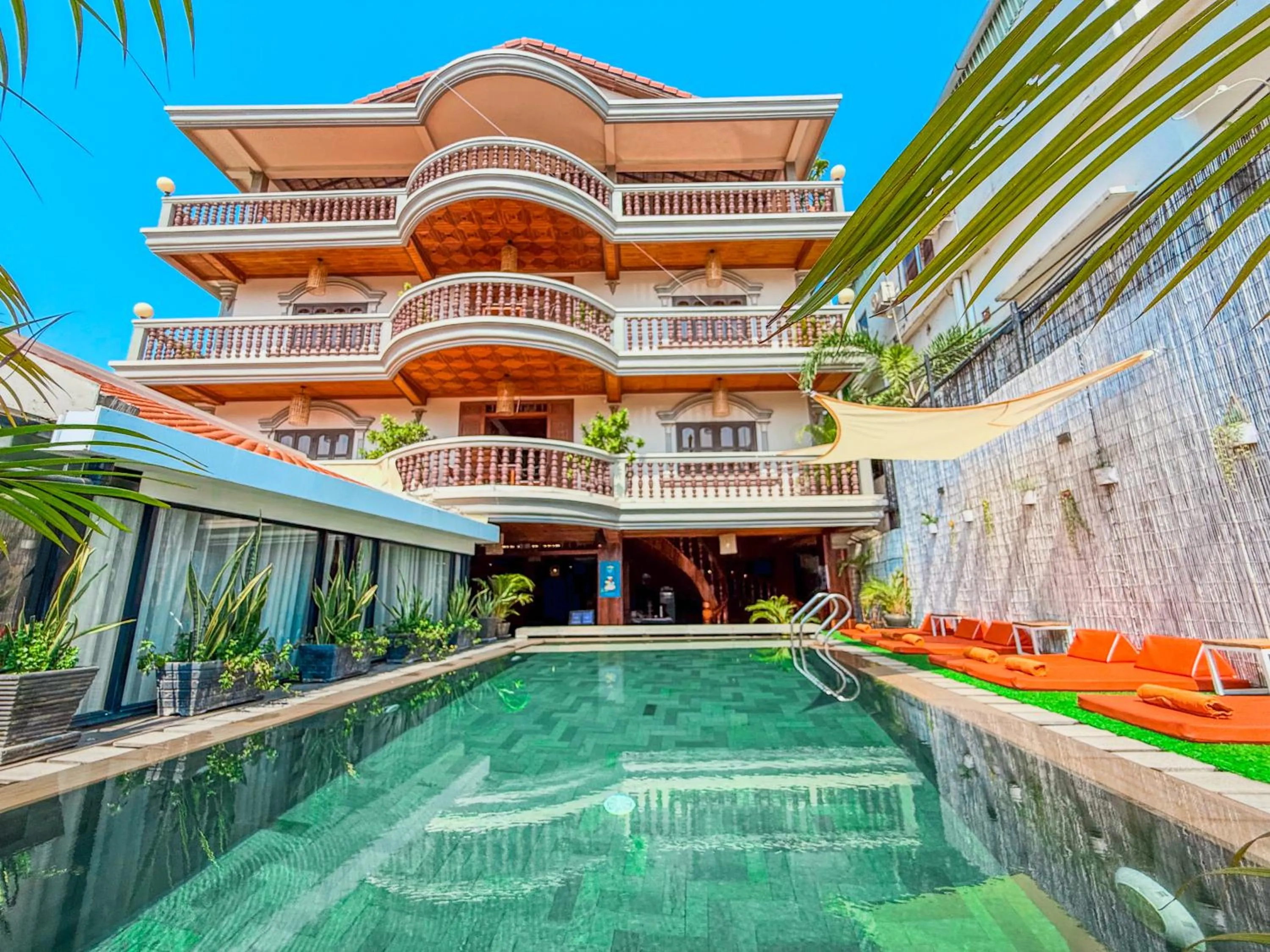 Property building in Siem Reap Center Hotel