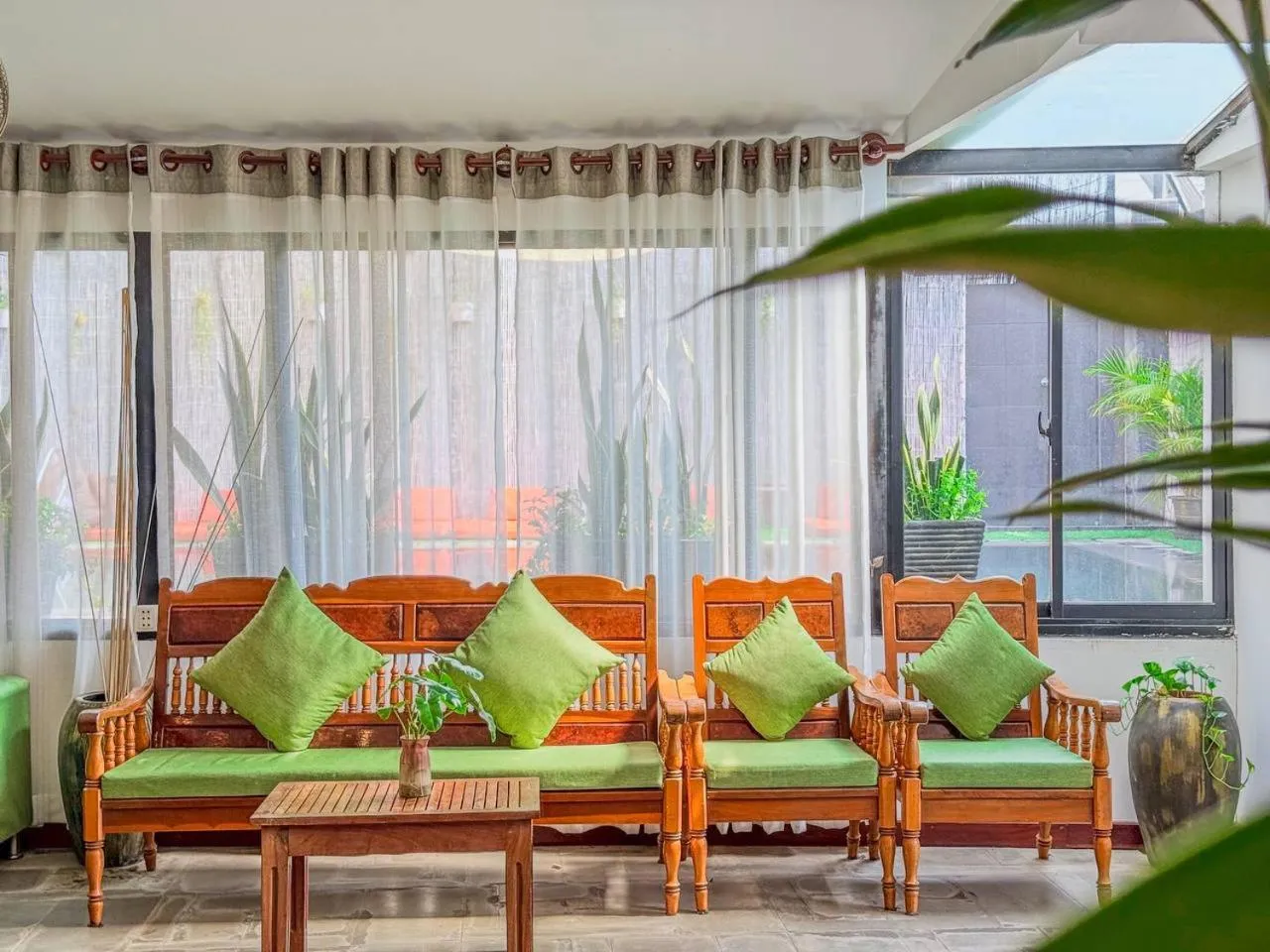 Living room in Siem Reap Center Hotel