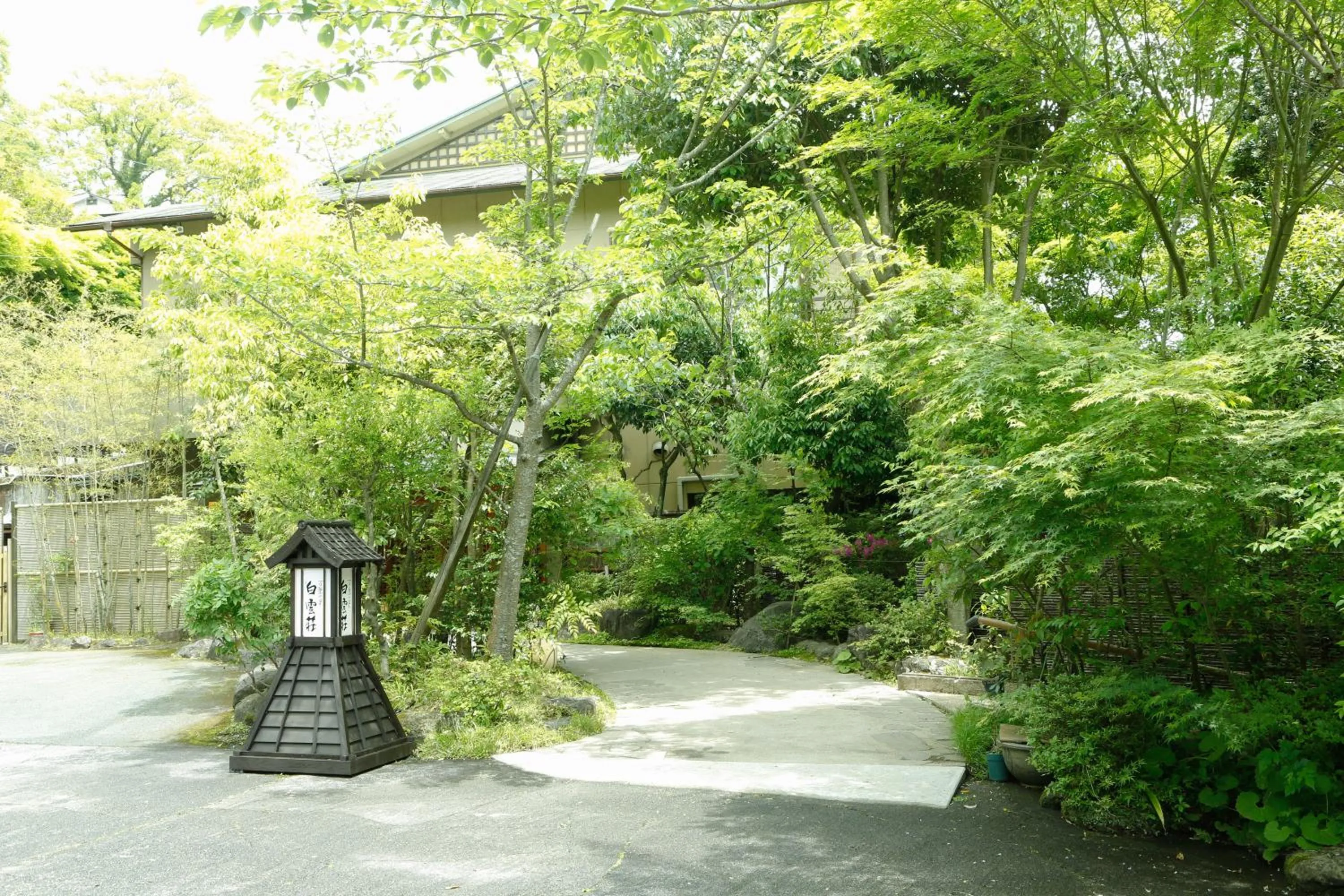 Facade/entrance in Hakuunsou