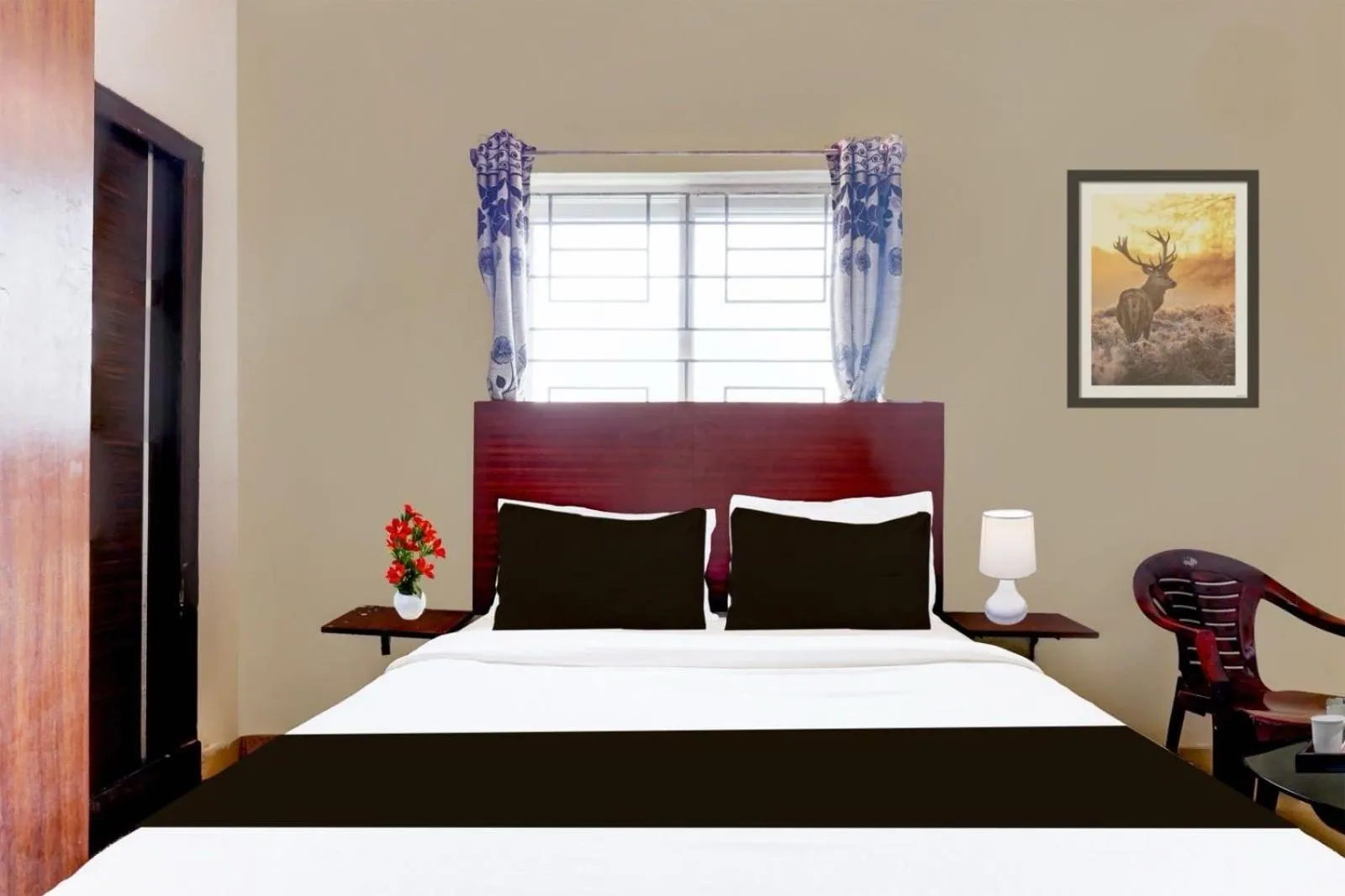 Bedroom, Bed in Hotel O Akshaya Enikepadu