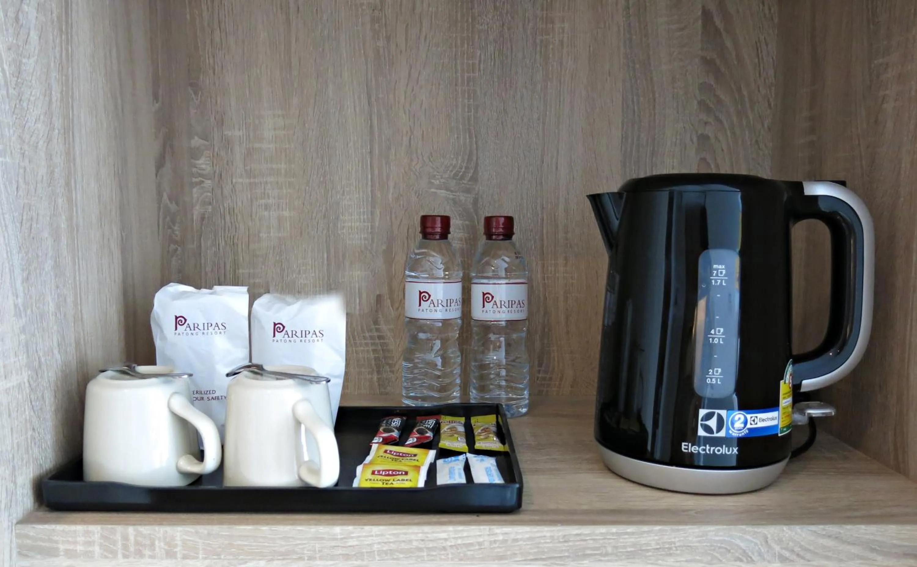 Coffee/tea facilities in Paripas Patong Resort