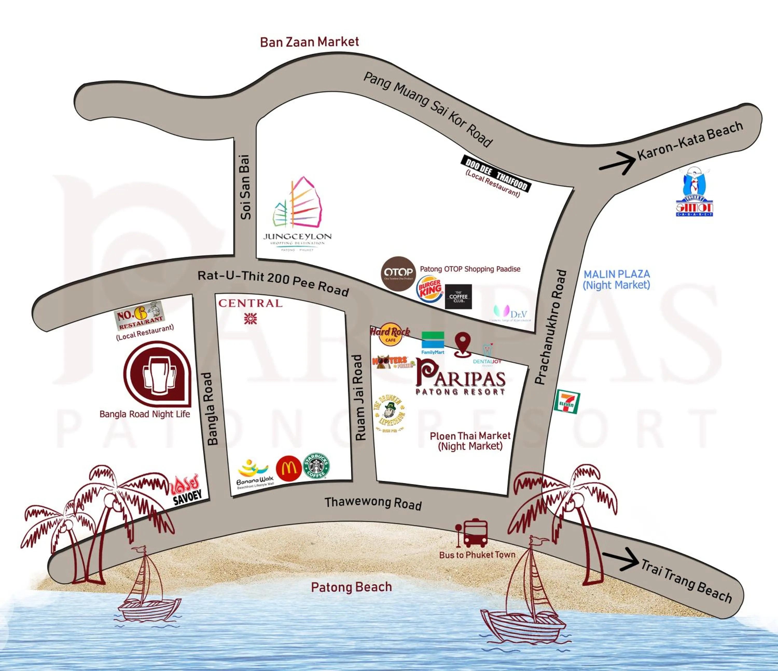 Activities in Paripas Patong Resort