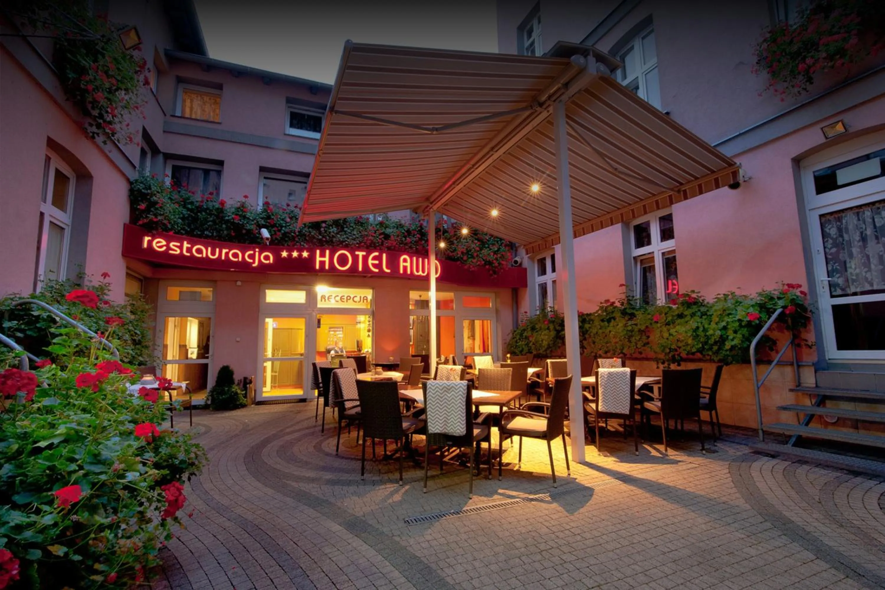 Property building in Hotel Awo