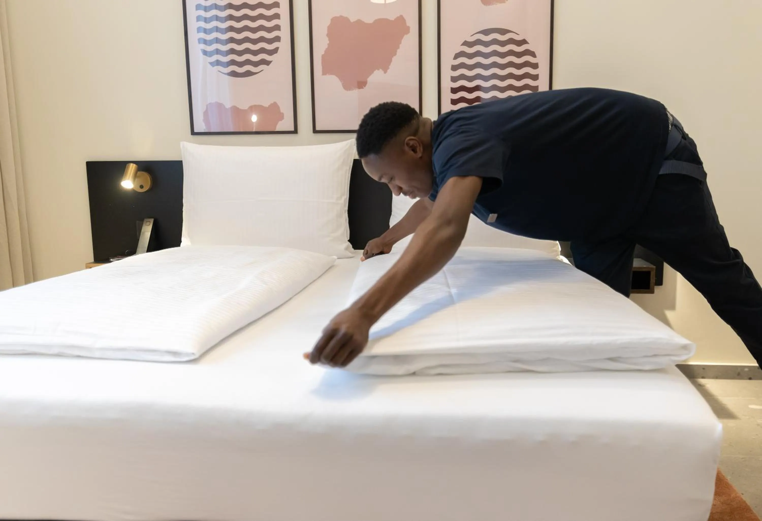Staff, Bed in The Nordic Abuja