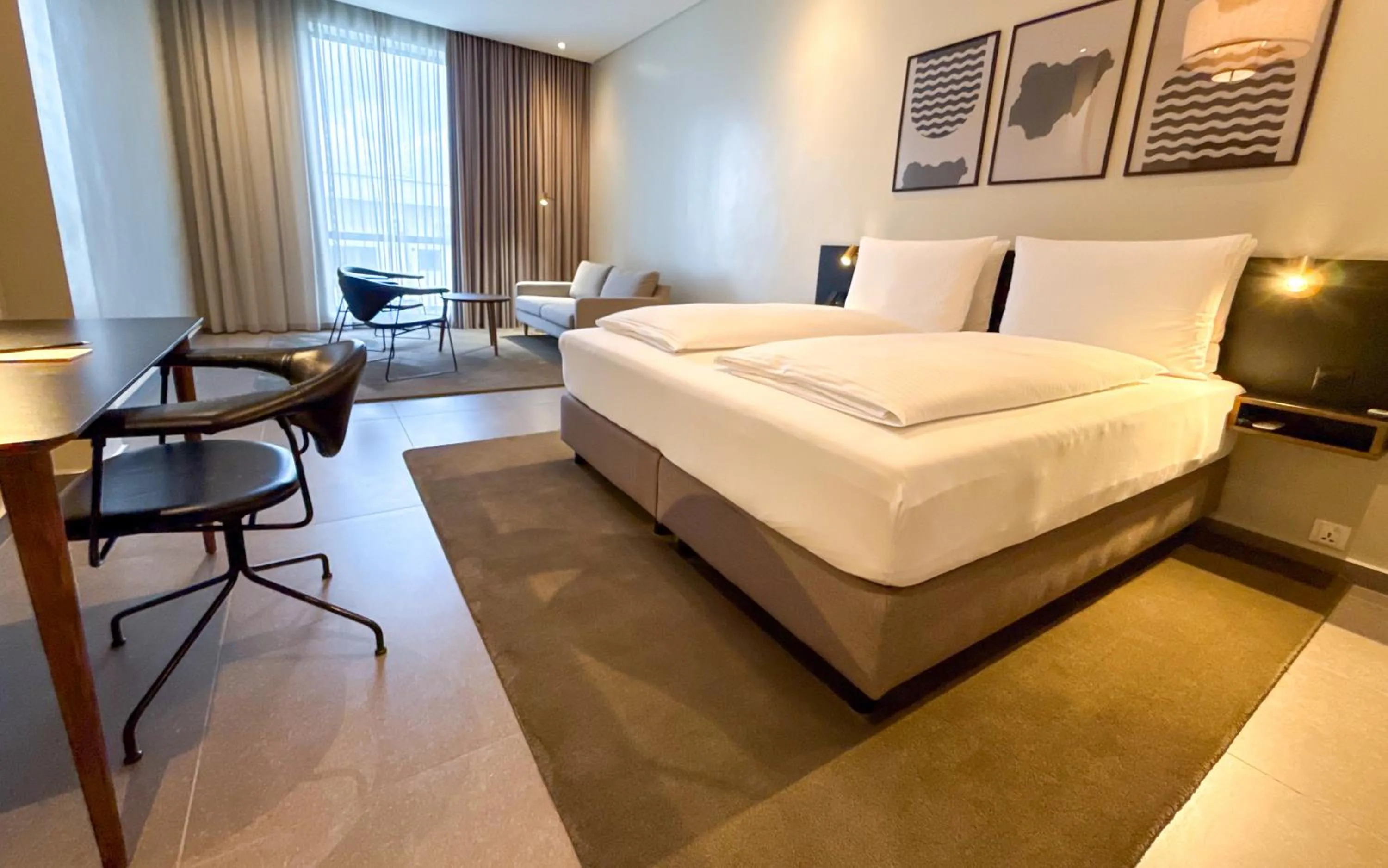 Bed in The Nordic Abuja